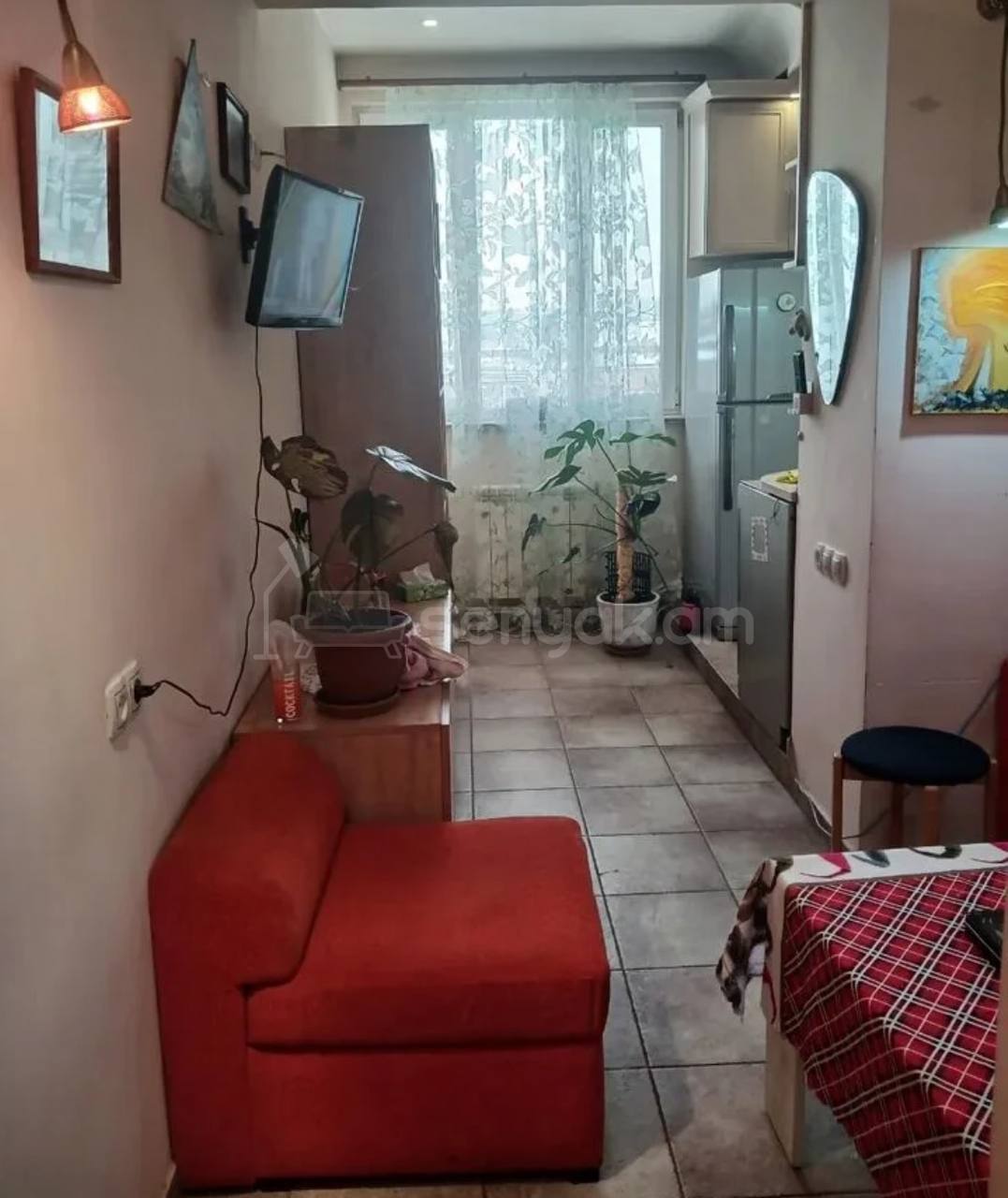 2 Սենյականոց Բնակարան Քարե Շենքում, 60քմ, 4/4 հարկ, Կապիտալ Վերանորոգված, Կահավորված