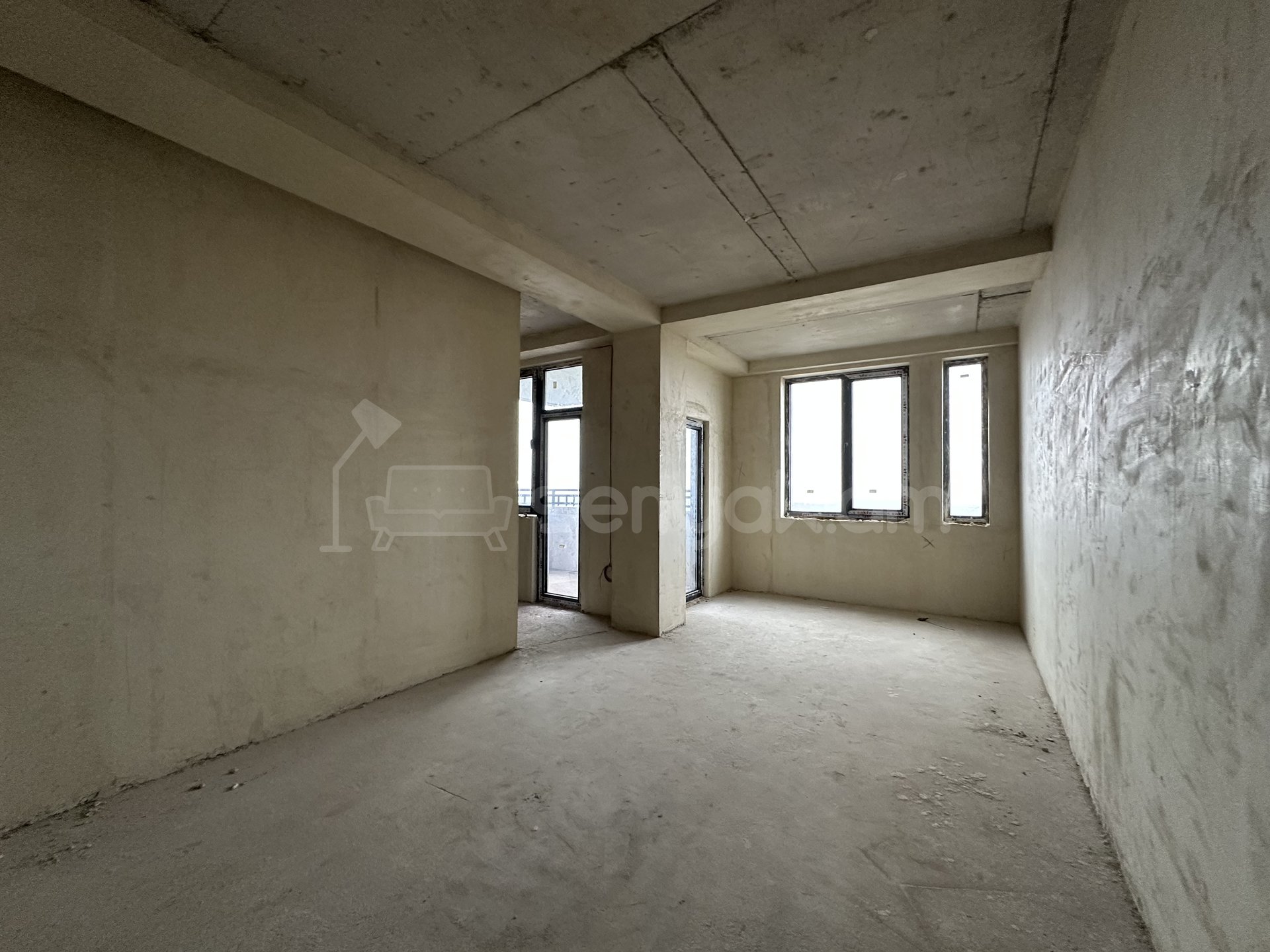 4 Սենյականոց Բնակարան Նորակառույցում, 130քմ, 16/18 հարկ, Զրոյական Վիճակում