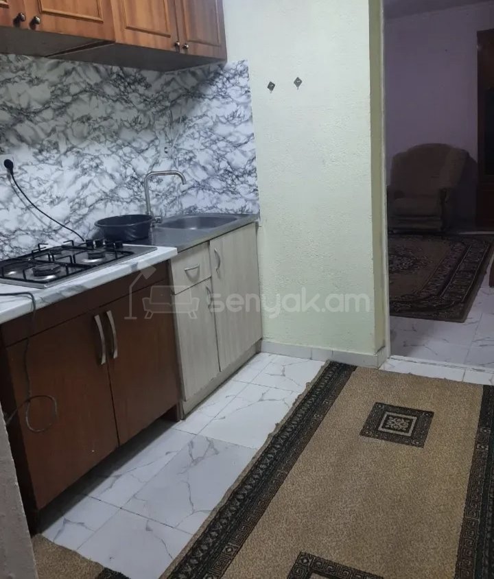 2 Սենյականոց Բնակարան Քարե Շենքում, 40քմ, 1/1 հարկ, Նորմալ Վիճակում, Կահավորված