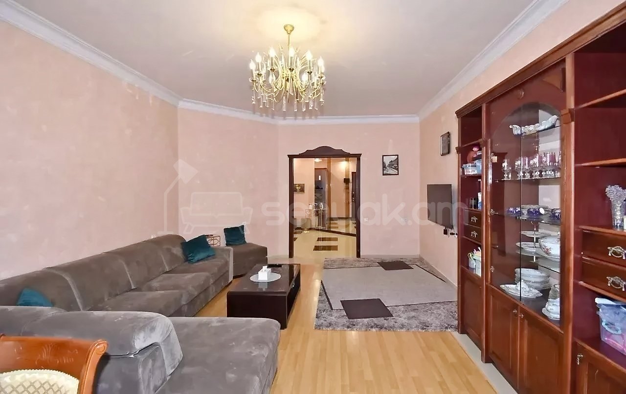 3 Սենյականոց Բնակարան Նորակառույցում, 120քմ, 8/9 հարկ, Կապիտալ Վերանորոգված