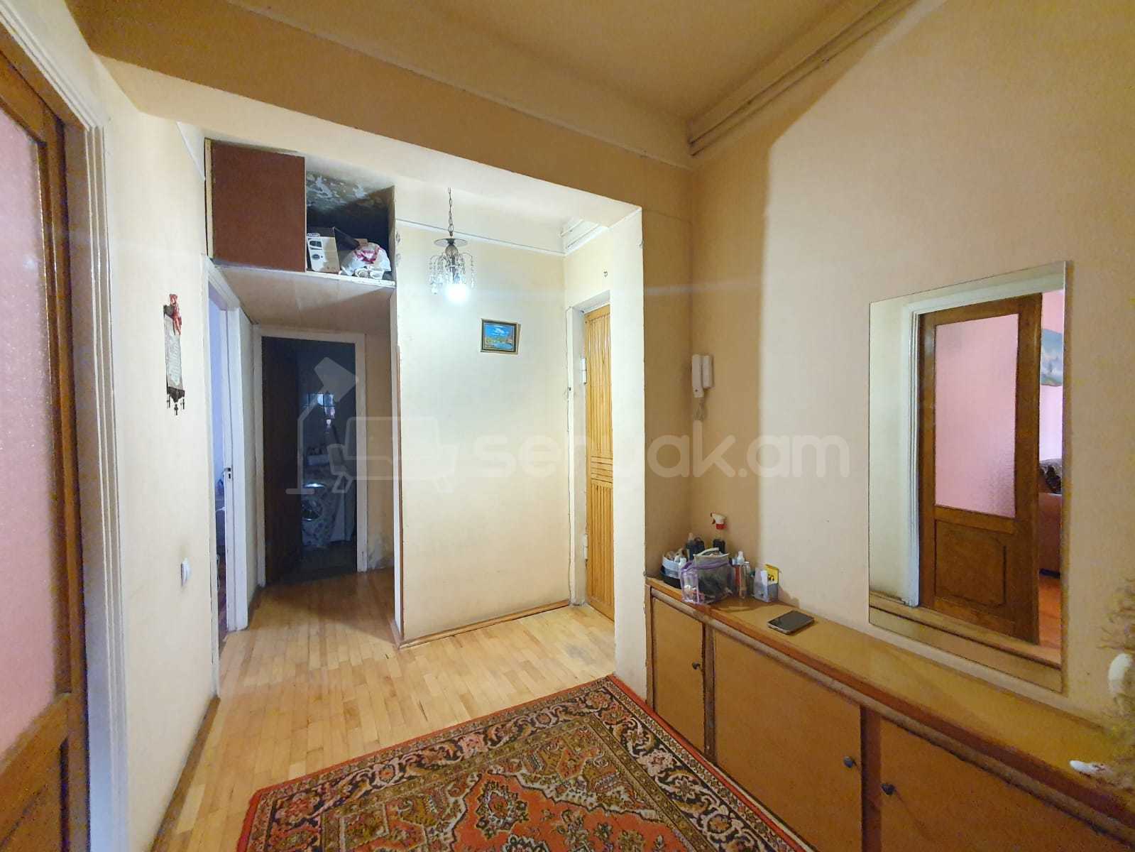 2 Սենյականոց Բնակարան, 66քմ, 6/9 հարկ, Նորմալ Վիճակում