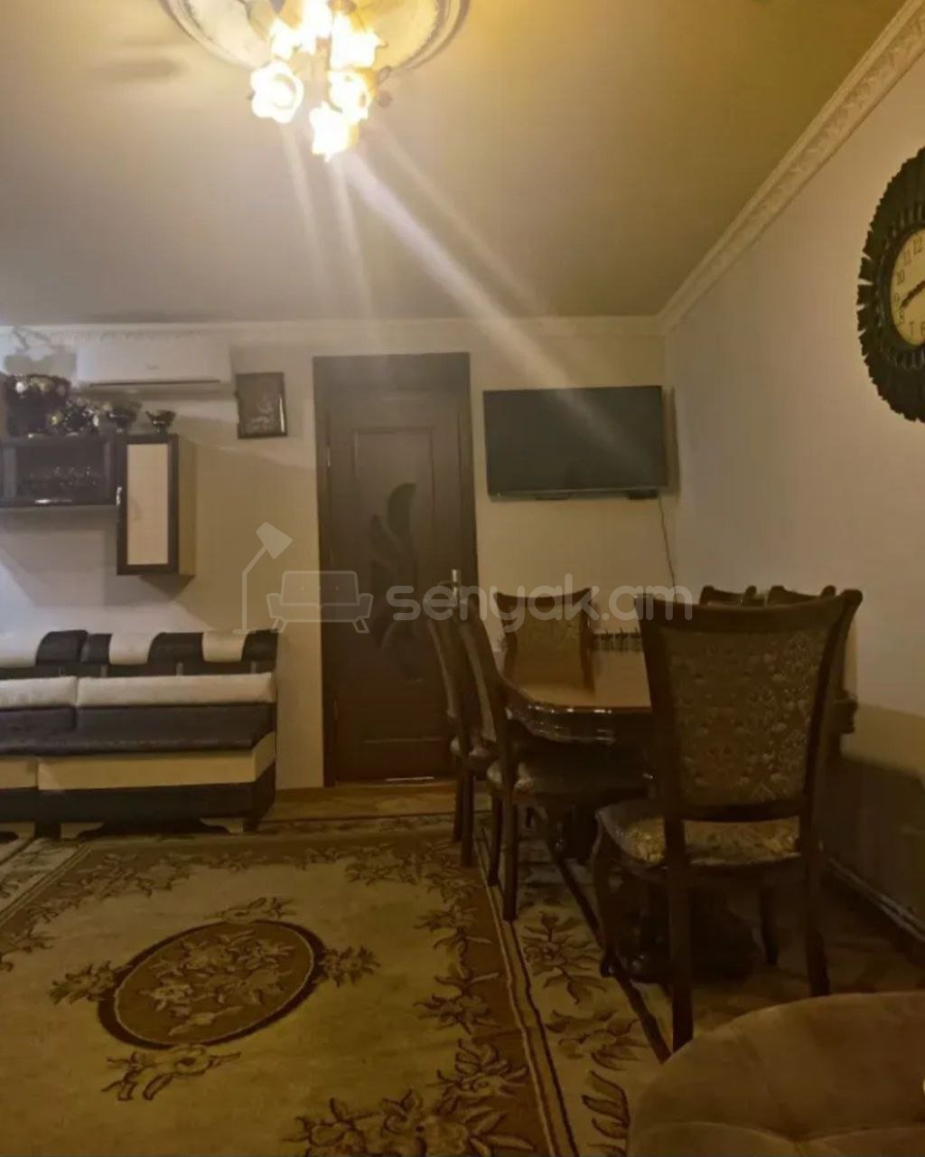 3 Սենյականոց Բնակարան Քարե Շենքում, 43քմ, 2/4 հարկ, Նորմալ Վիճակում