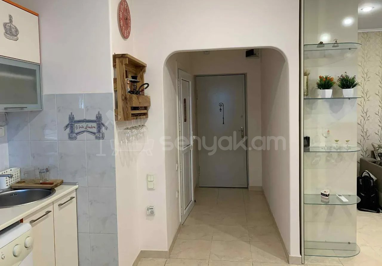 1 Սենյականոց Բնակարան Քարե Շենքում, 42քմ, 5/5 հարկ, Կապիտալ Վերանորոգված