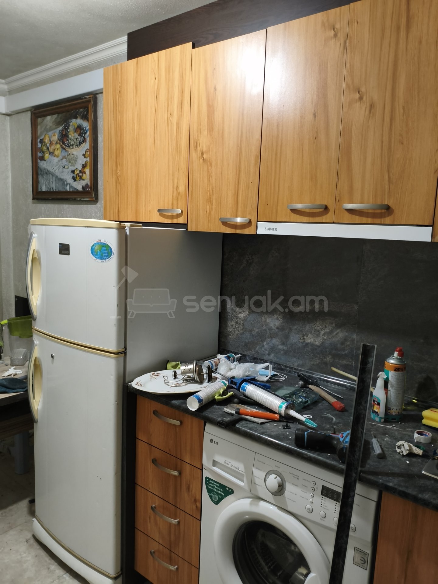 3 Սենյականոց Բնակարան Քարե Շենքում, 72քմ, 2/4 հարկ, Կապիտալ Վերանորոգված, Կահավորված, Արևկող