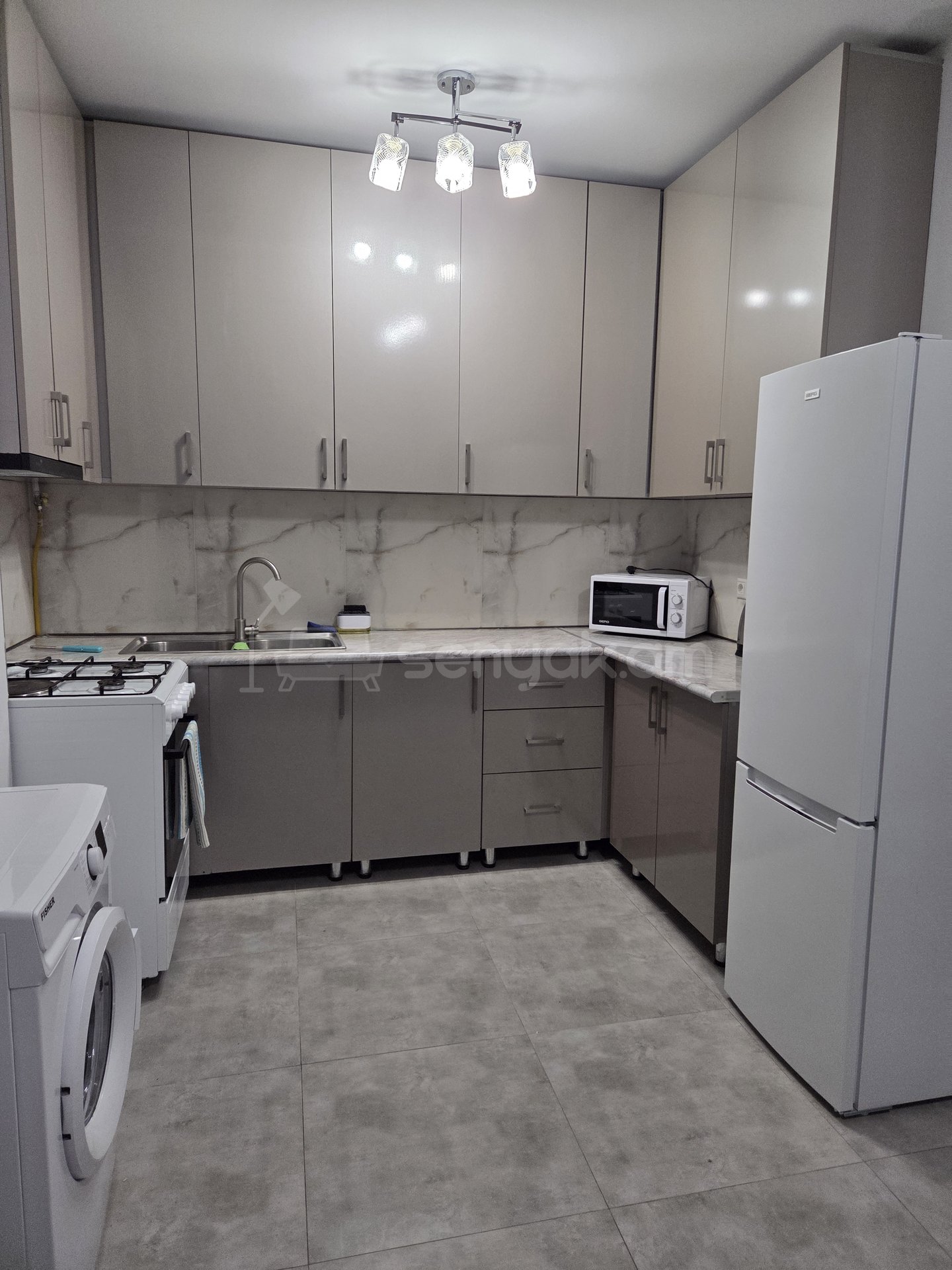 2 Սենյականոց Բնակարան Նորակառույցում, 45քմ, 1/4 հարկ, Կապիտալ Վերանորոգված