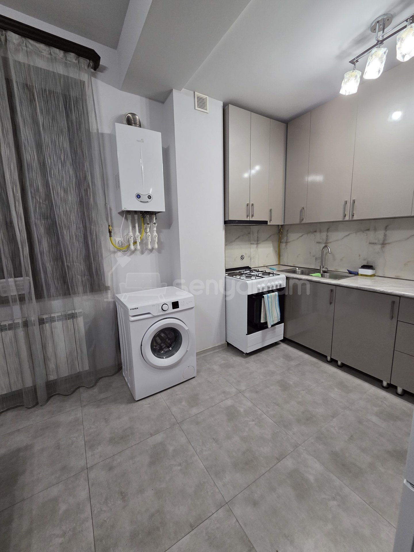 2 Սենյականոց Բնակարան Նորակառույցում, 45քմ, 1/4 հարկ, Կապիտալ Վերանորոգված