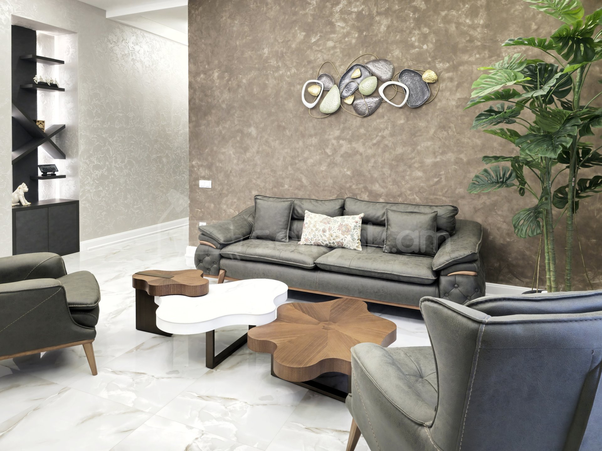 3 Սենյականոց Բնակարան Նորակառույց Քարե Շենքում, 85քմ, 2/2 հարկ, Դիզայներական Վերանորոգված, Կահավորված, Արևկող