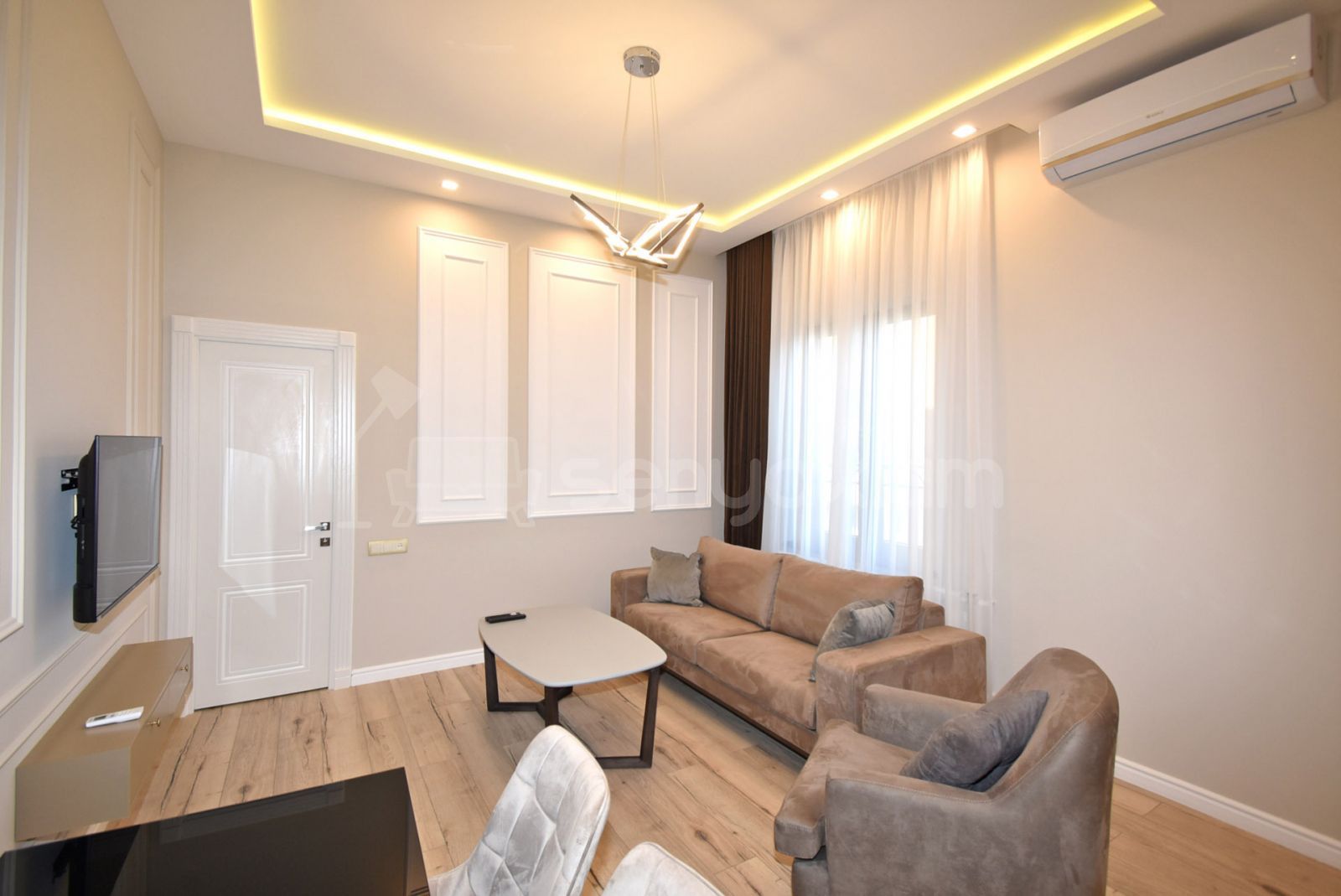 3 Սենյականոց Բնակարան Նորակառույցում, 80քմ, 8/12 հարկ, Դիզայներական Վերանորոգված