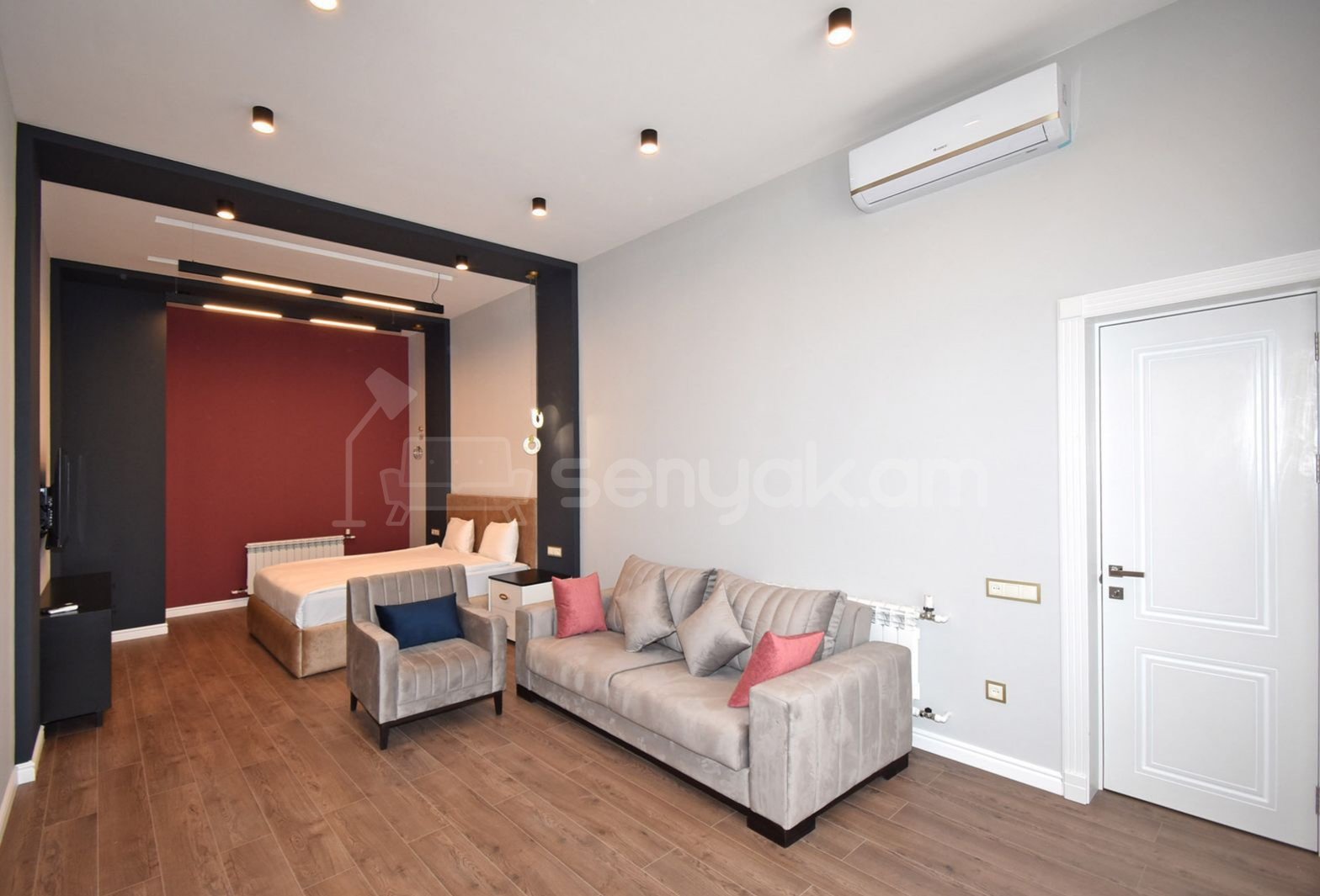 2 Սենյականոց Բնակարան Նորակառույցում, 80քմ, 8/12 հարկ, Դիզայներական Վերանորոգված