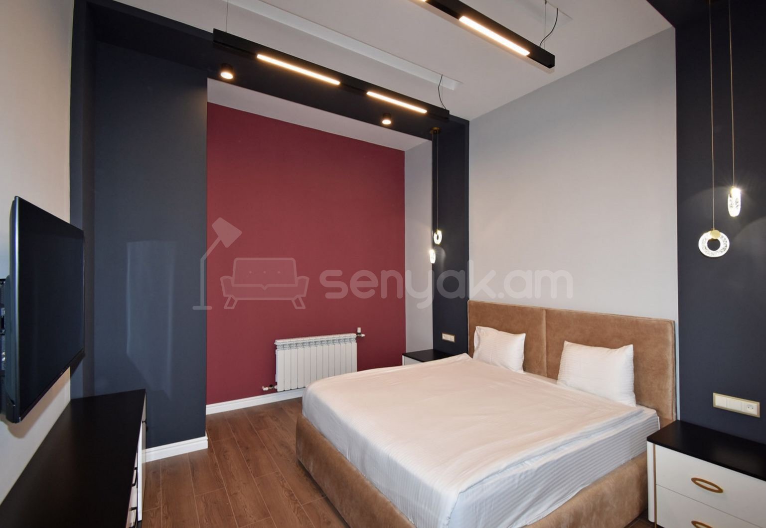 2 Սենյականոց Բնակարան Նորակառույցում, 80քմ, 8/12 հարկ, Դիզայներական Վերանորոգված