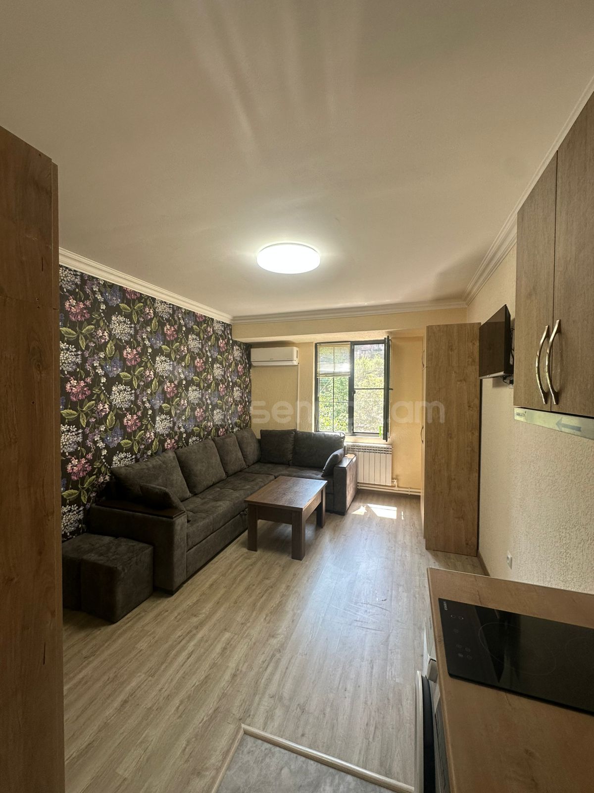 1 Սենյականոց Բնակարան Քարե Շենքում, 32քմ, 3/5 հարկ, Կապիտալ Վերանորոգված, Կահավորված