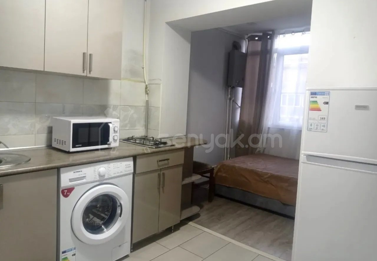 1 Սենյականոց Բնակարան Քարե Շենքում, 40քմ, 4/5 հարկ, Կապիտալ Վերանորոգված, Կահավորված