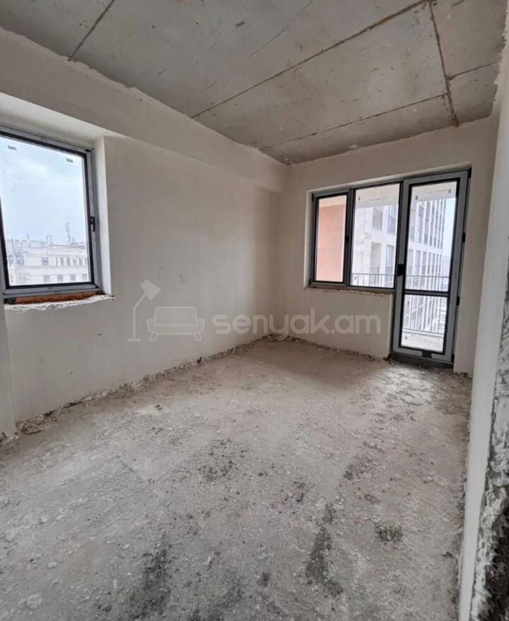 3 Սենյականոց Բնակարան, 87քմ, 10/16 հարկ, Զրոյական Վիճակում