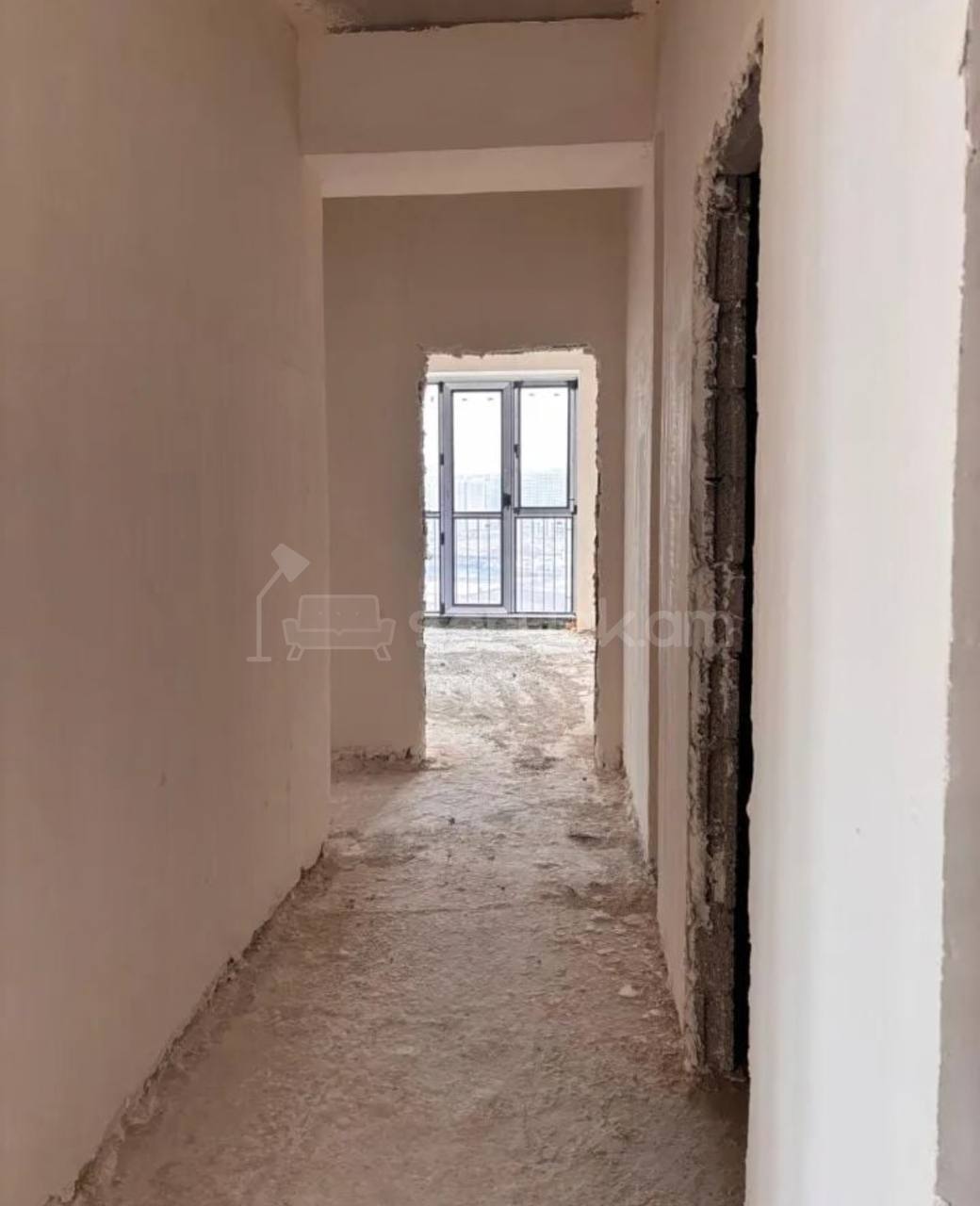 3 Սենյականոց Բնակարան, 87քմ, 10/16 հարկ, Զրոյական Վիճակում