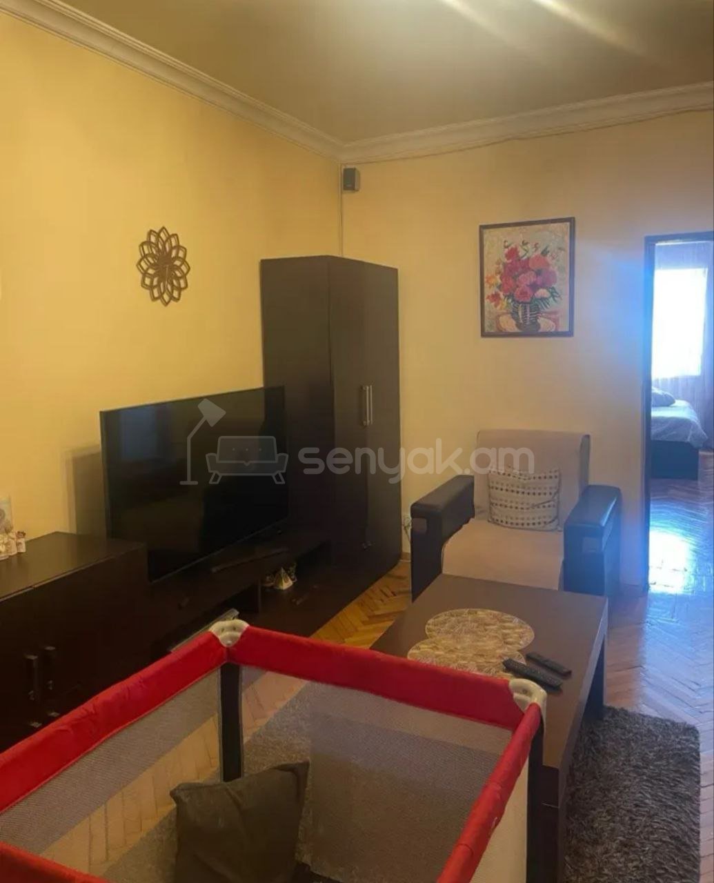 2 Սենյականոց Բնակարան Քարե Շենքում, 72քմ, 3/4 հարկ, Նորմալ Վիճակում, Կահավորված, Արևկող