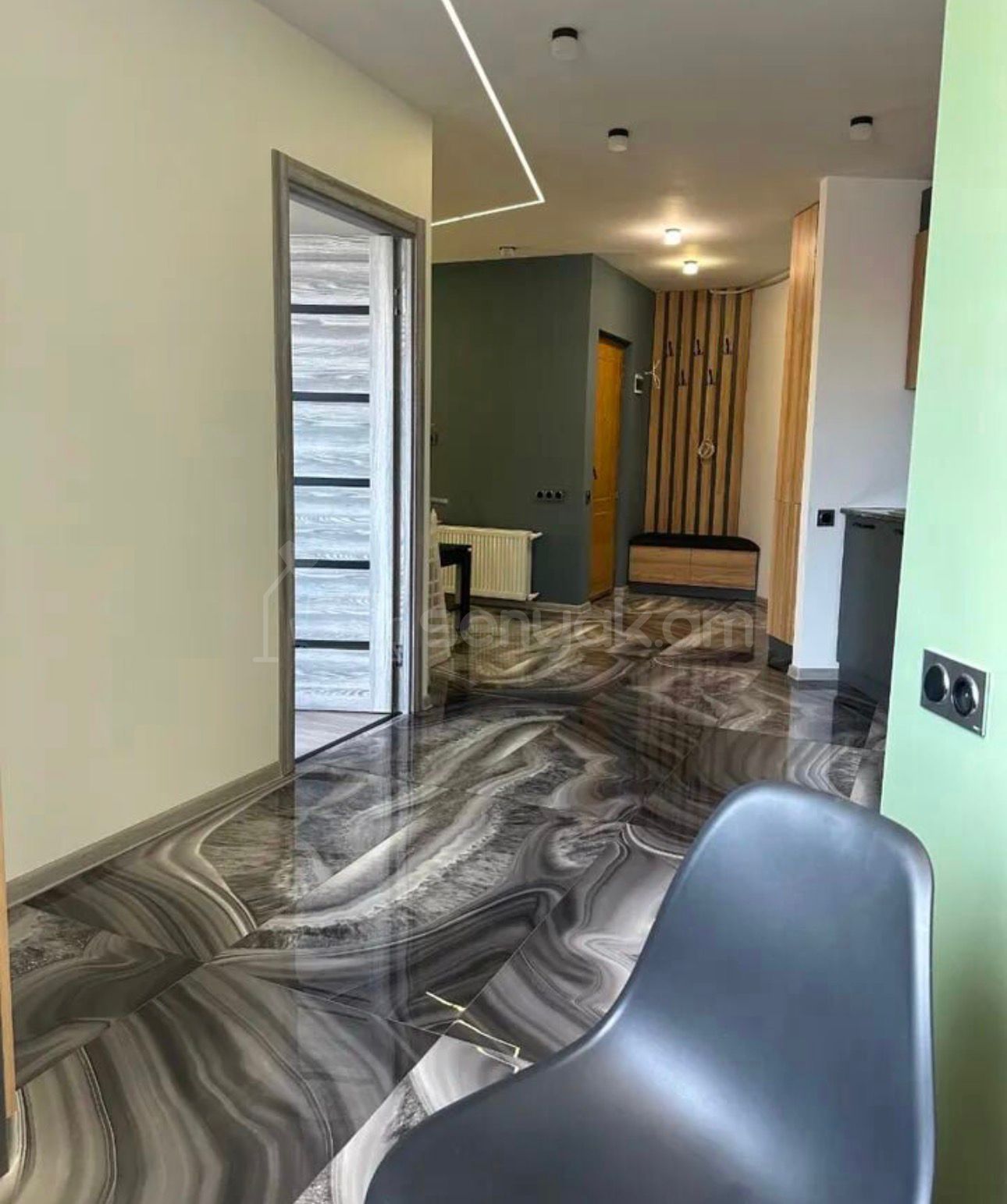 2 Սենյականոց Բնակարան, 45քմ, 12/12 հարկ, Դիզայներական Վերանորոգված