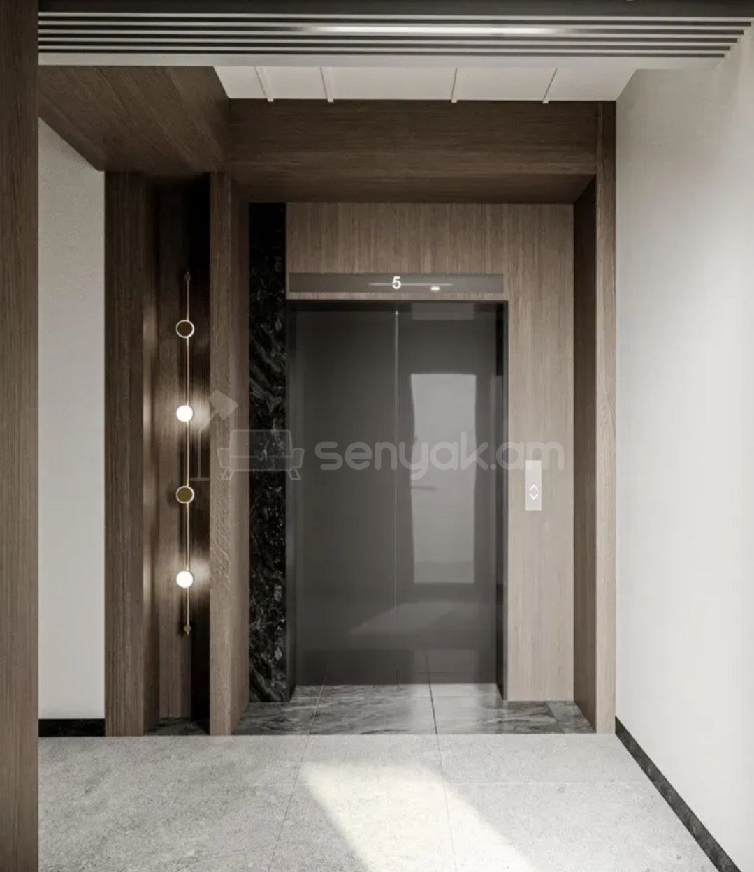 2 Սենյականոց Բնակարան, 54քմ, 4/8 հարկ, Զրոյական Վիճակում