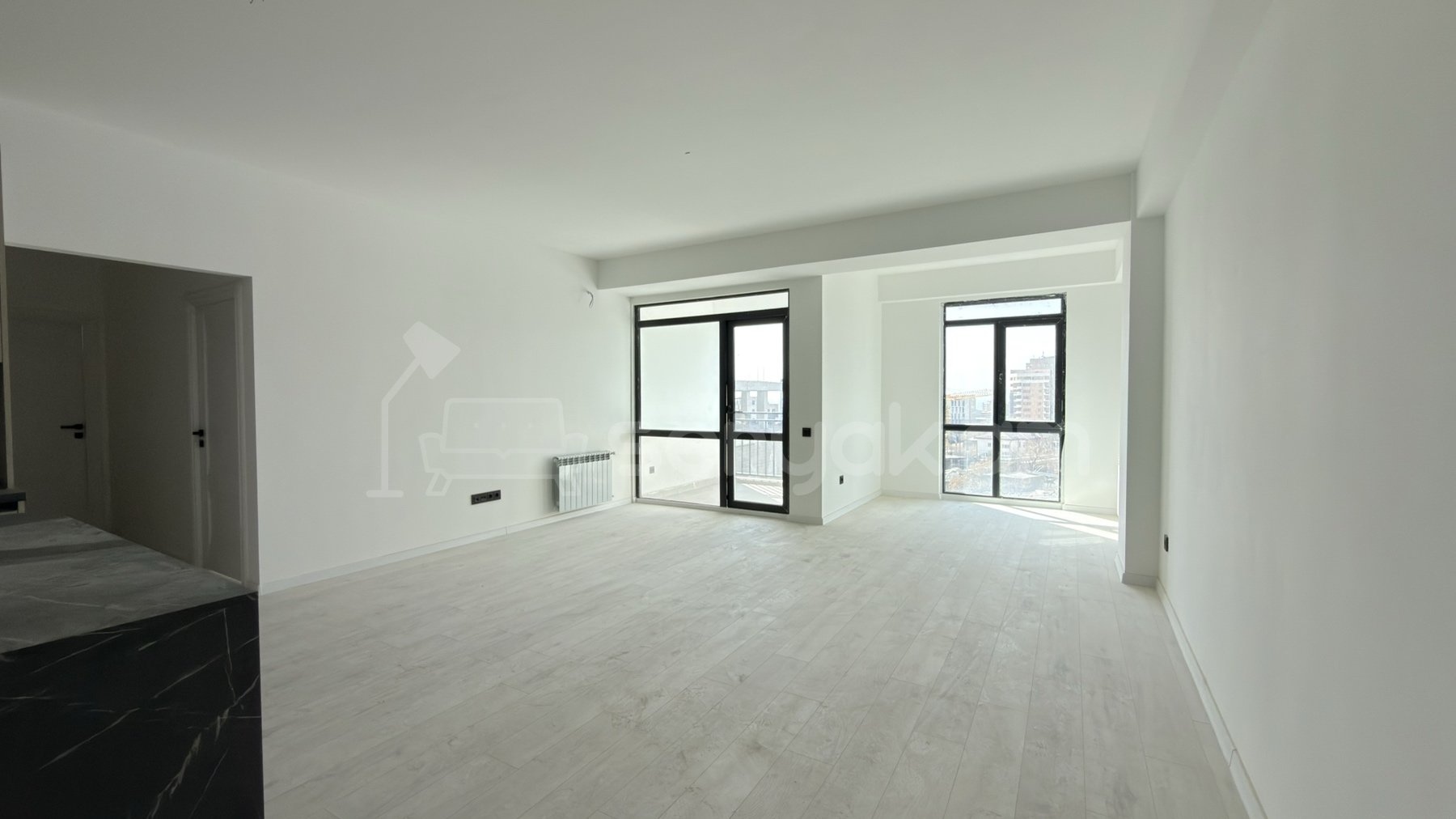 3 Սենյականոց Բնակարան Նորակառույցում, 117քմ, 6/7 հարկ, Կապիտալ Վերանորոգված