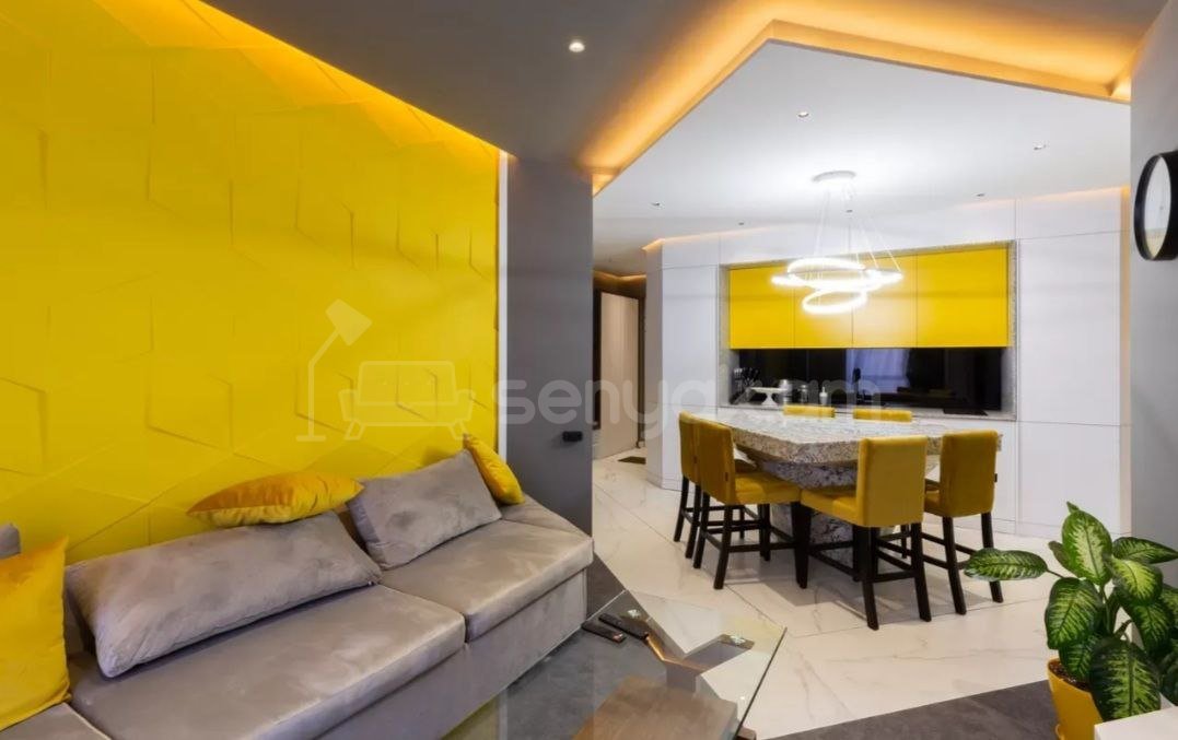 3 Սենյականոց Բնակարան Նորակառույցում, 80քմ, 8/10 հարկ, Դիզայներական Վերանորոգված