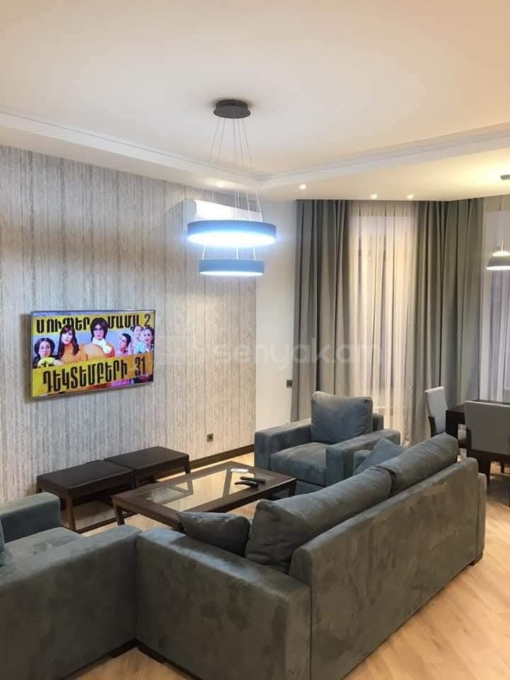 3 Սենյականոց Բնակարան Նորակառույցում, 80քմ, 8/12 հարկ, Դիզայներական Վերանորոգված