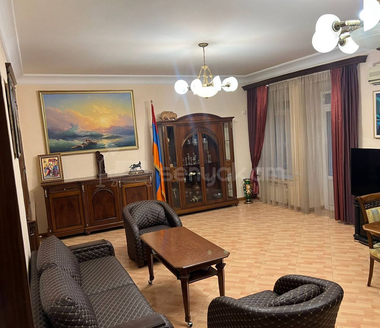 3 Սենյականոց Բնակարան, 150քմ, 2/4 հարկ, Կապիտալ Վերանորոգված, Կահավորված, Արևկող