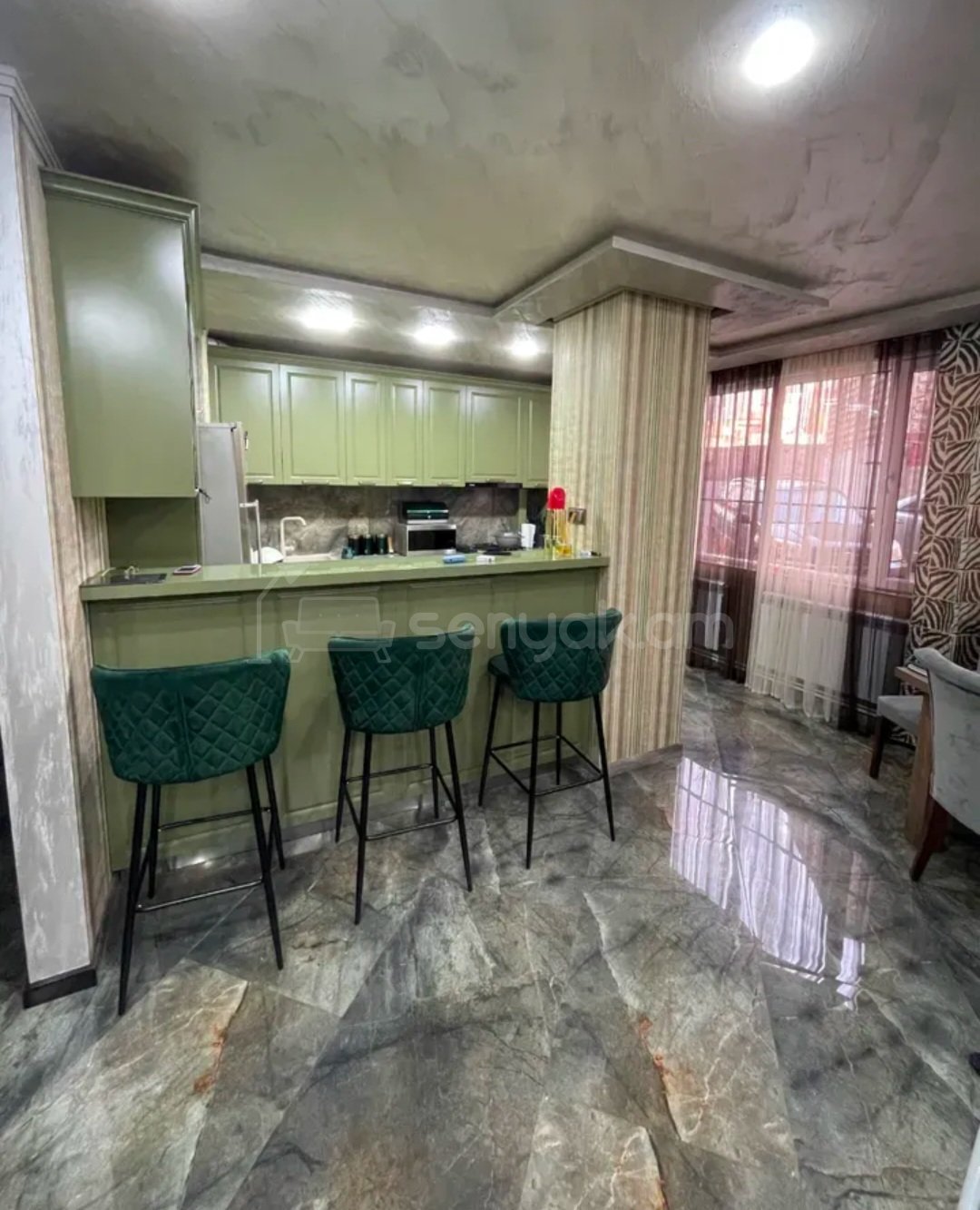 4 Սենյականոց Բնակարան Նորակառույցում, 86քմ, 1/12 հարկ, Դիզայներական Վերանորոգված