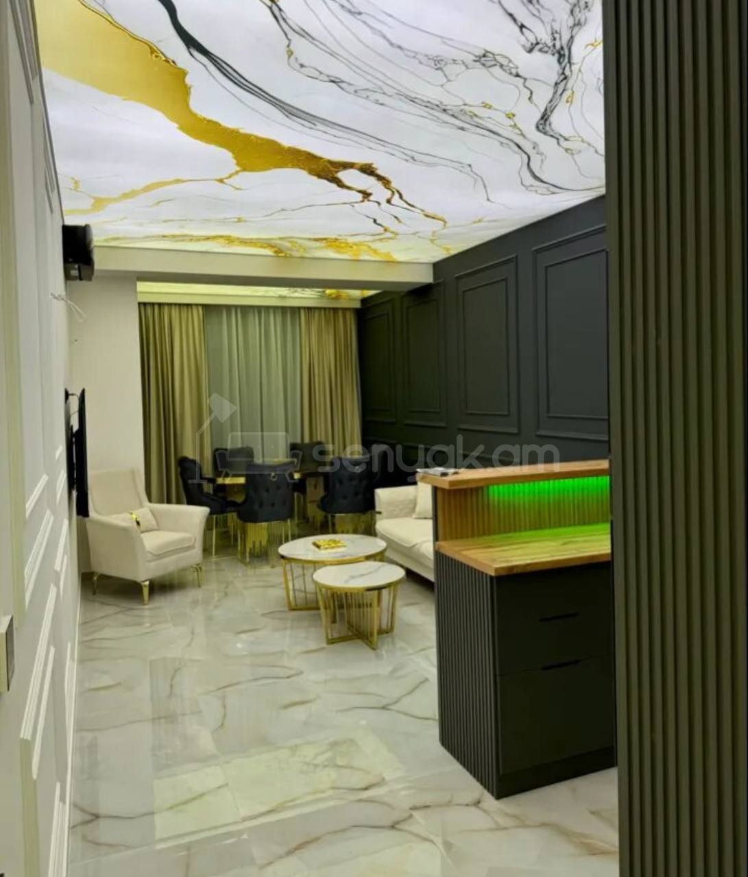 2 Սենյականոց Բնակարան Նորակառույցում, 63քմ, 3/16 հարկ, Դիզայներական Վերանորոգված, Կահավորված, Արևկող