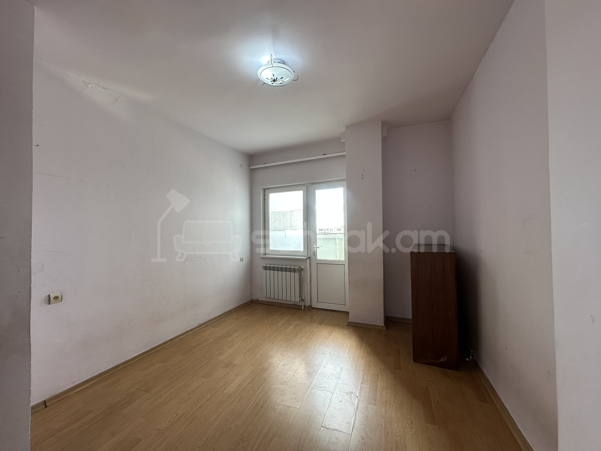 2 Սենյականոց Բնակարան, 59քմ, 8/16 հարկ, Կոսմետիկ Վերանորոգված