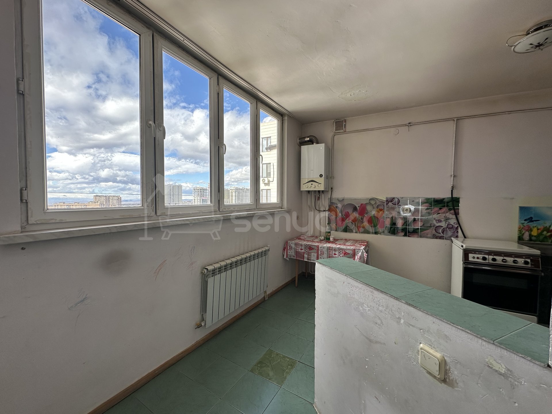 2 Սենյականոց Բնակարան, 59քմ, 8/16 հարկ, Կոսմետիկ Վերանորոգված