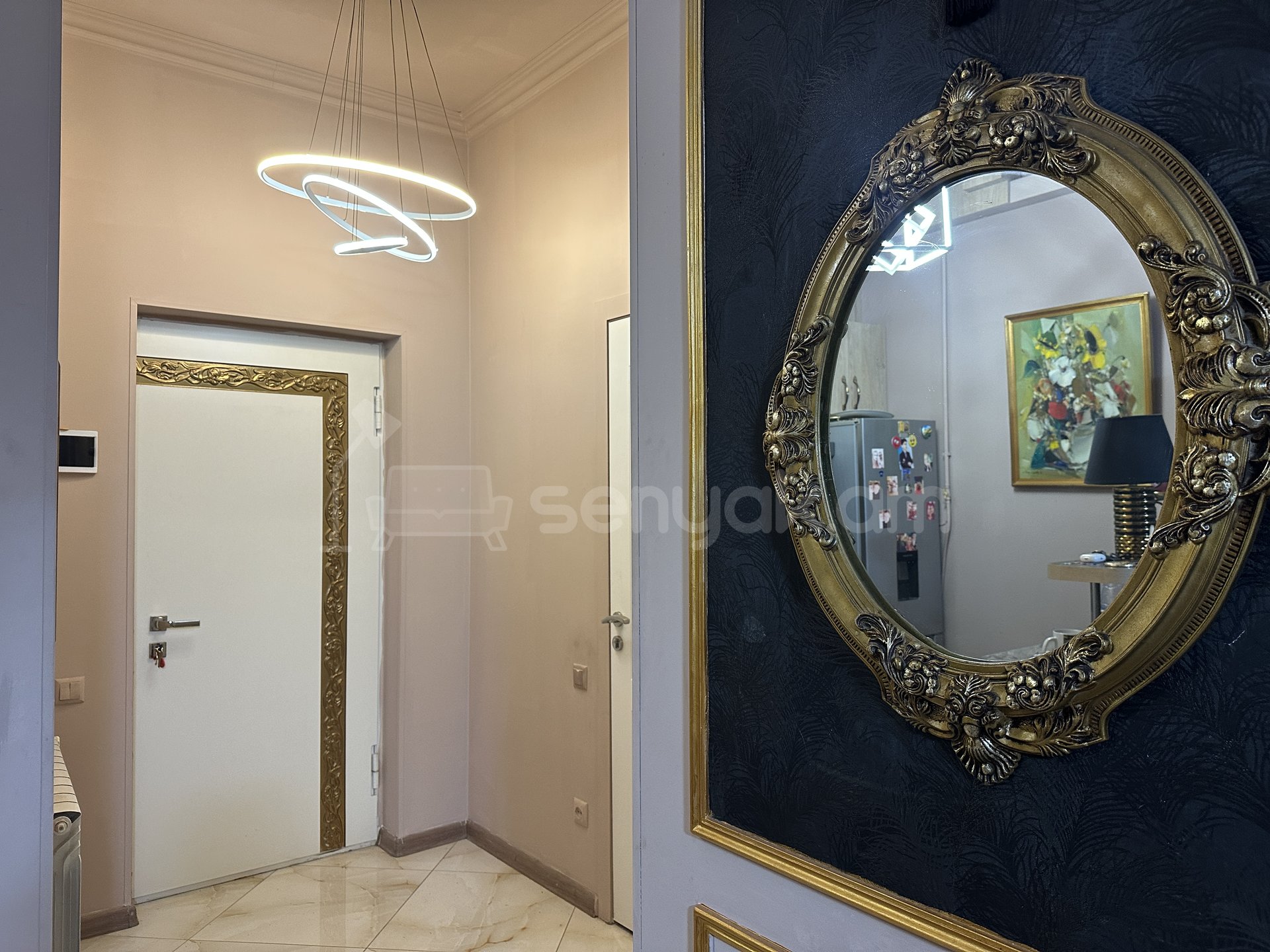 3 Սենյականոց Բնակարան Քարե Շենքում, 57քմ, 7/7 հարկ, Դիզայներական Վերանորոգված