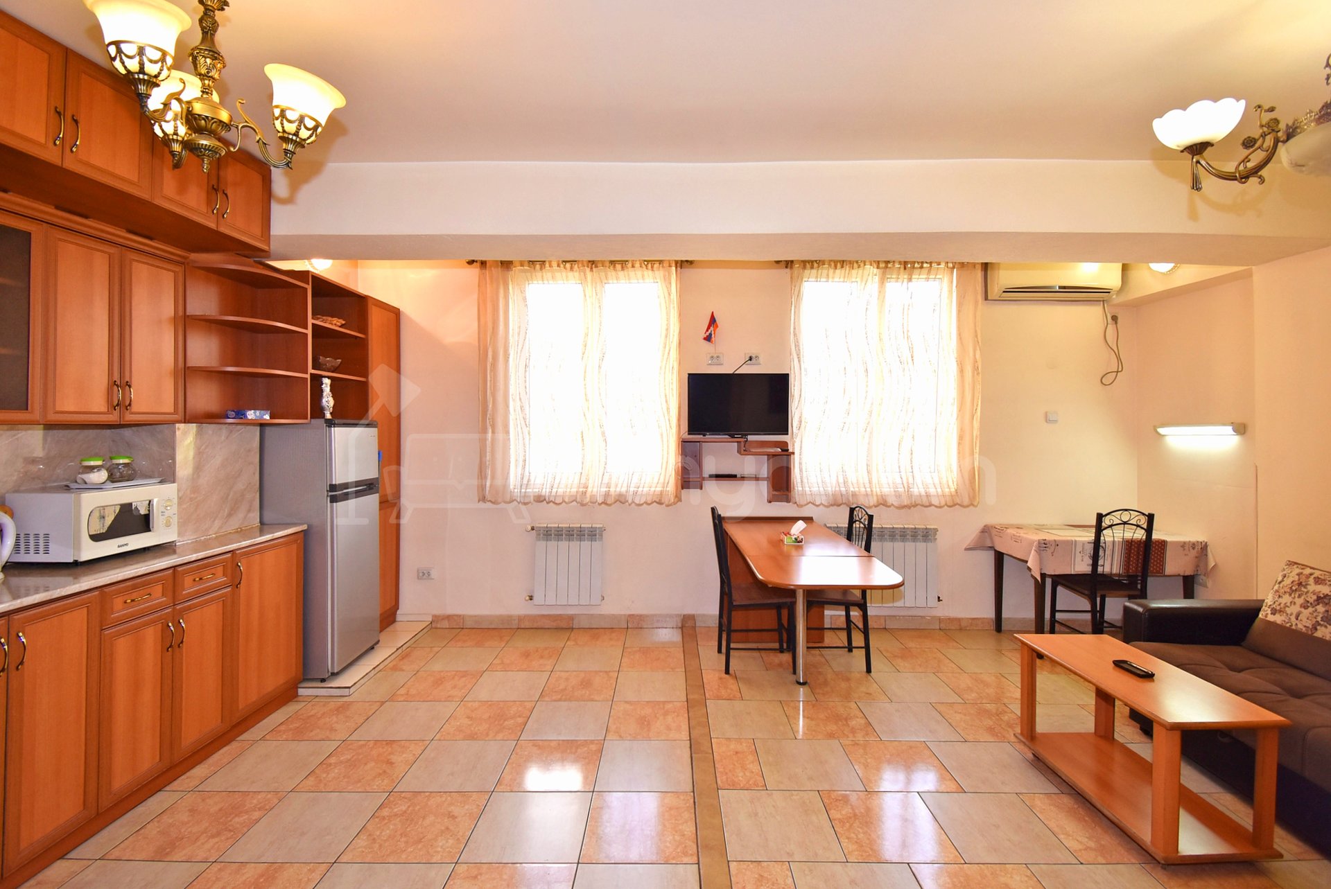 2 Սենյականոց Բնակարան, 43քմ, 4/9 հարկ, Կապիտալ Վերանորոգված, Կահավորված