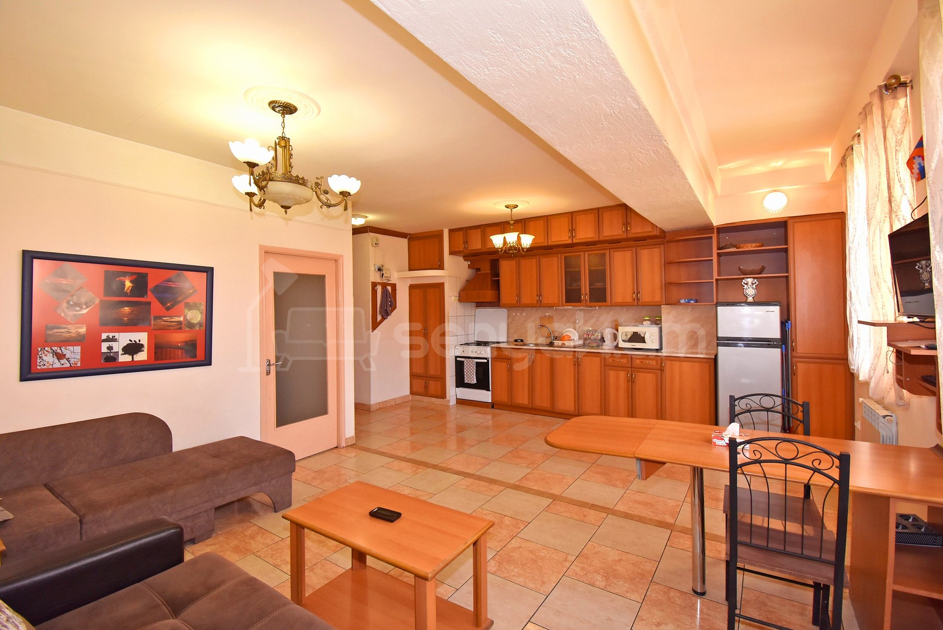 2 Սենյականոց Բնակարան, 43քմ, 4/9 հարկ, Կապիտալ Վերանորոգված, Կահավորված