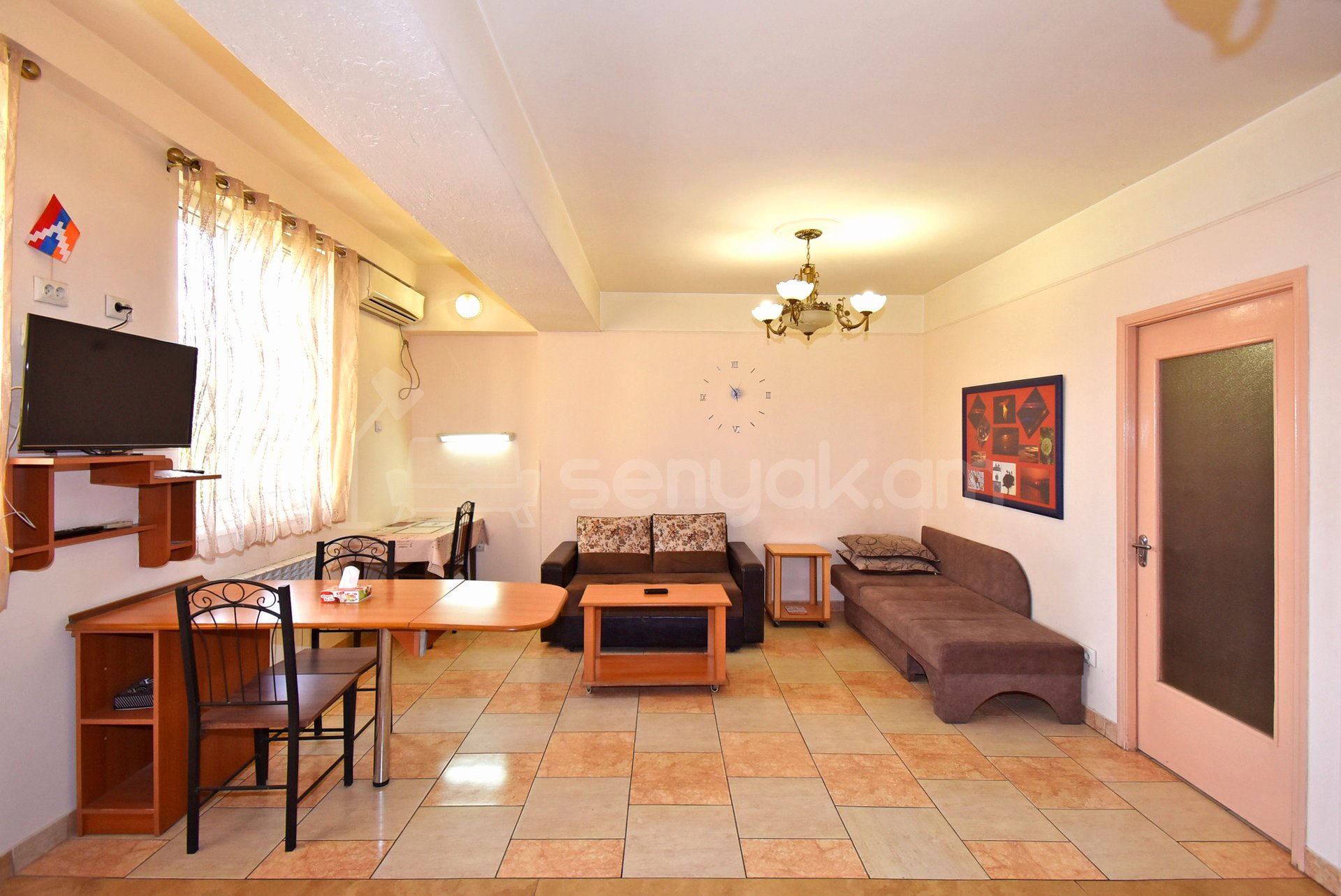 2 Սենյականոց Բնակարան, 43քմ, 4/9 հարկ, Կապիտալ Վերանորոգված, Կահավորված