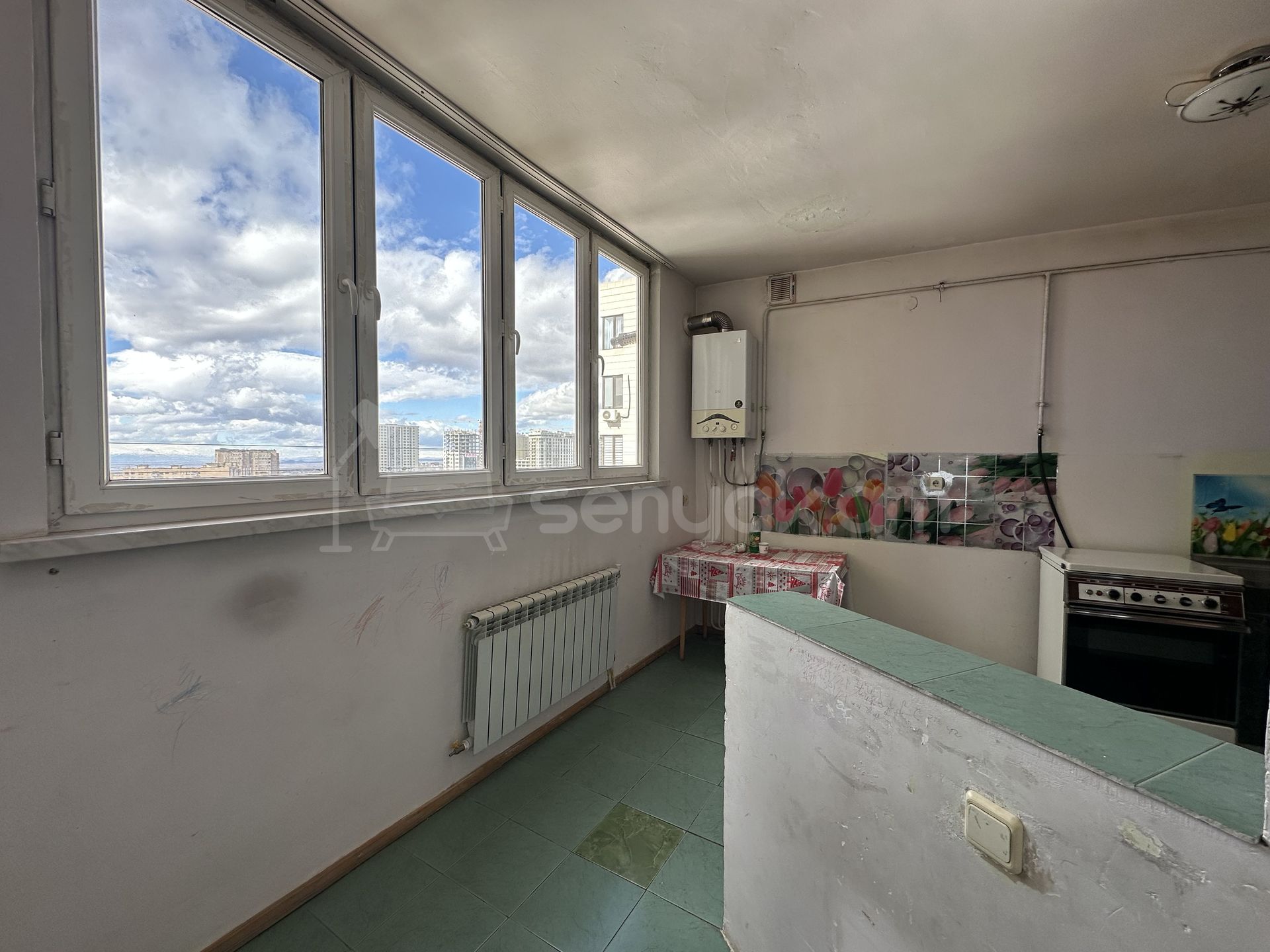 2 Սենյականոց Բնակարան, 59քմ, 8/16 հարկ, Կոսմետիկ Վերանորոգված