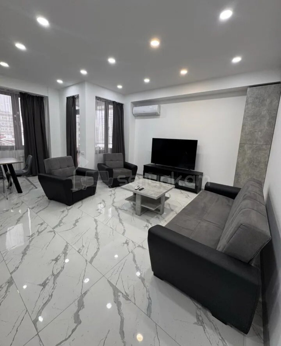 3 Սենյականոց Բնակարան, 78քմ, 5/7 հարկ, Կապիտալ Վերանորոգված, Կահավորված