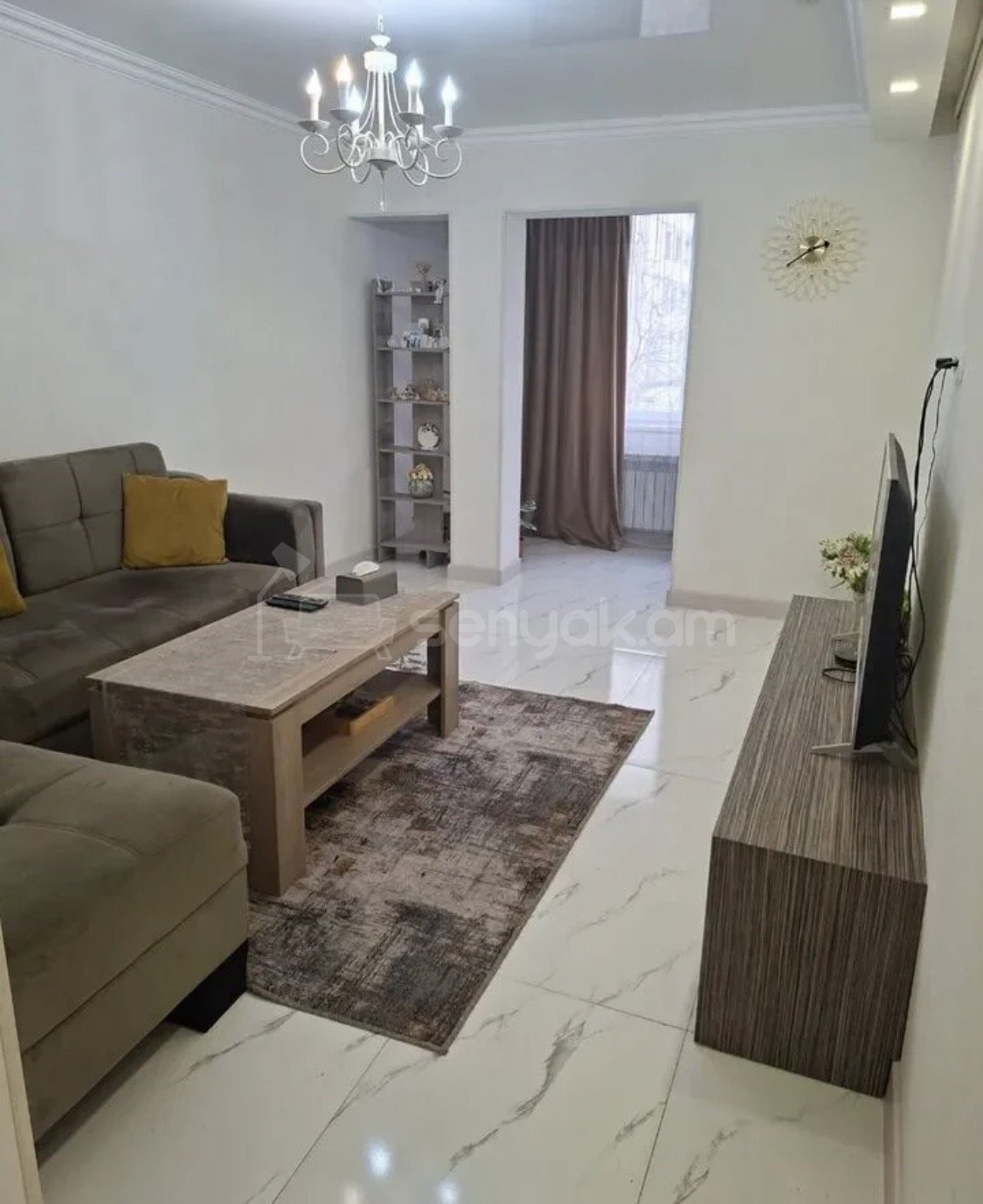 3 Սենյականոց Բնակարան, 56քմ, 3/9 հարկ, Կապիտալ Վերանորոգված