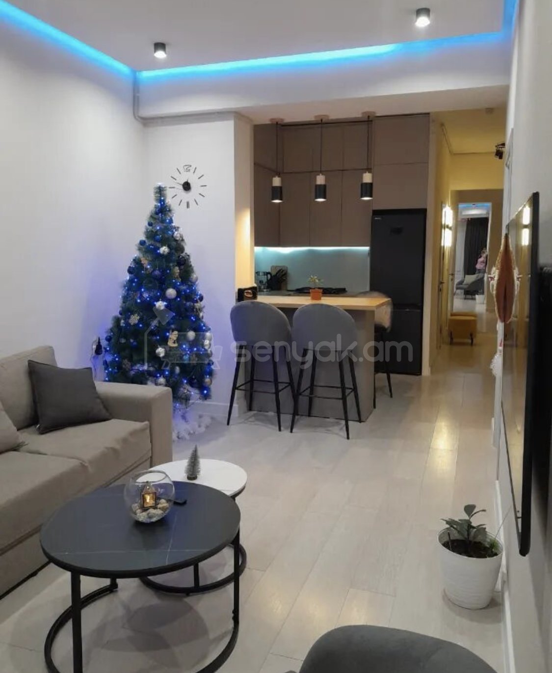 3 Սենյականոց Բնակարան, 57քմ, 7/10 հարկ, Դիզայներական Վերանորոգված