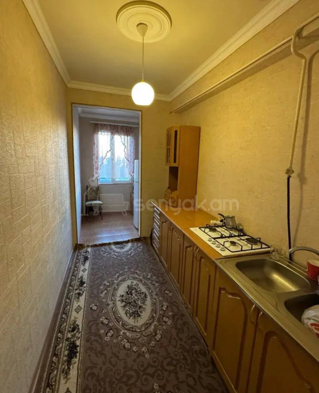 1 Սենյականոց Բնակարան, 44քմ, 4/9 հարկ, Կապիտալ Վերանորոգված