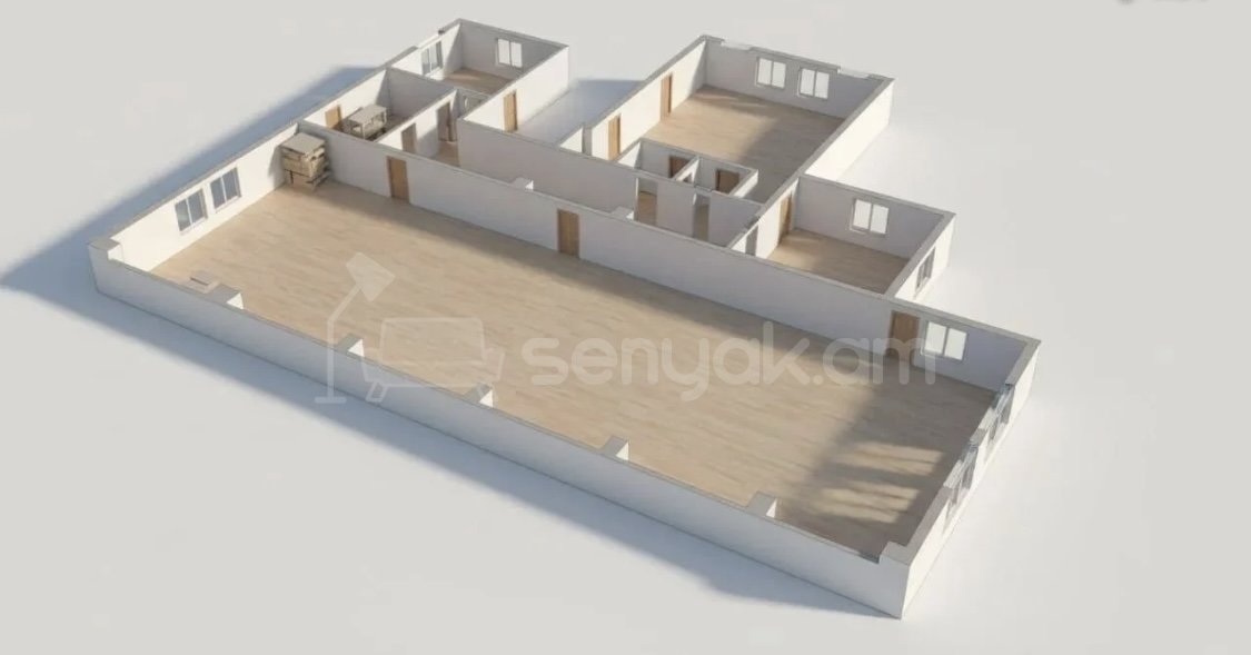 Առևտրի Տարածք, 202քմ, Կապիտալ Վերանորոգված