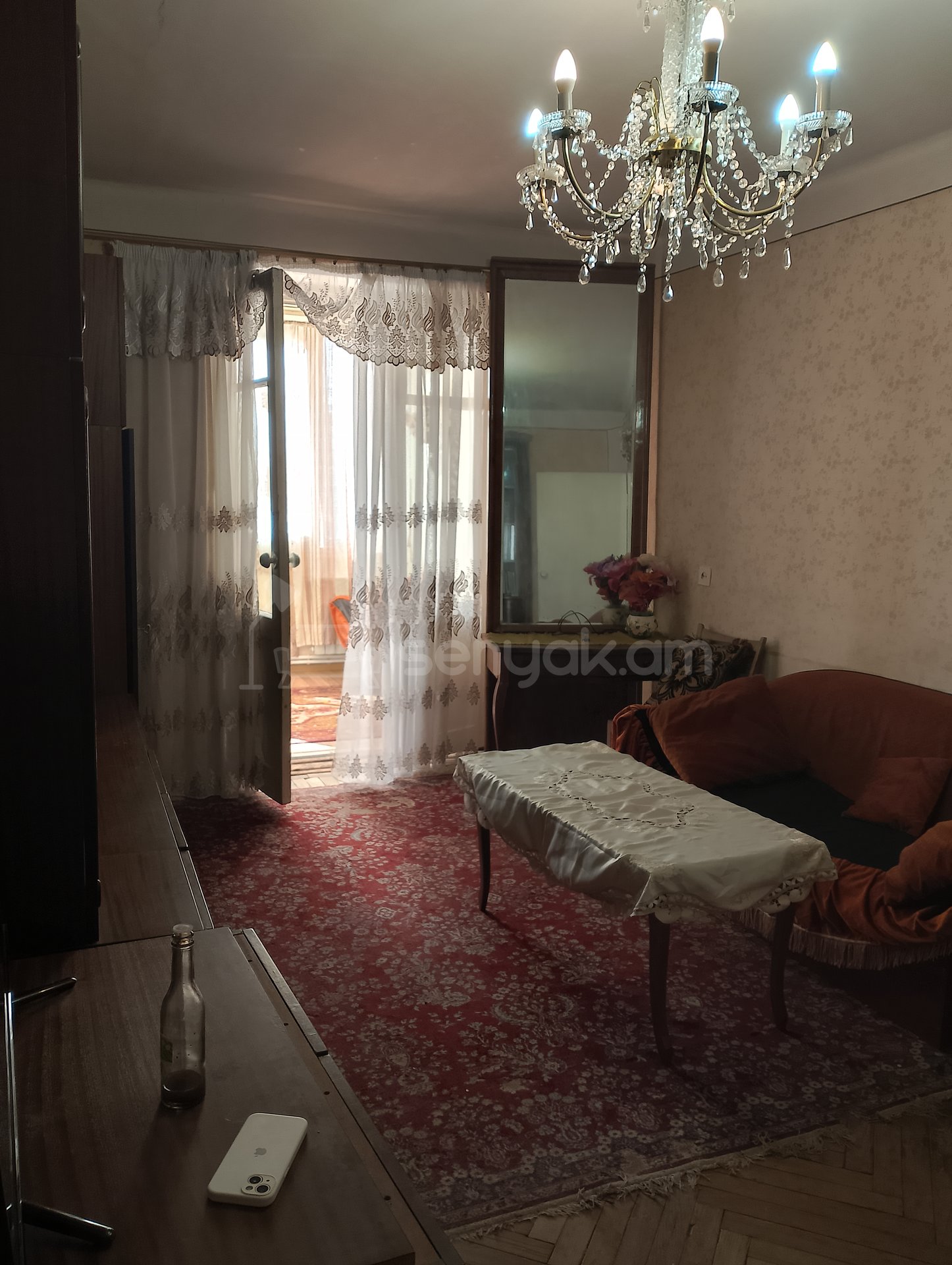 2 Սենյականոց Բնակարան Քարե Շենքում, 65քմ, 2/5 հարկ, Կոսմետիկ Վերանորոգված, Կահավորված, Արևկող