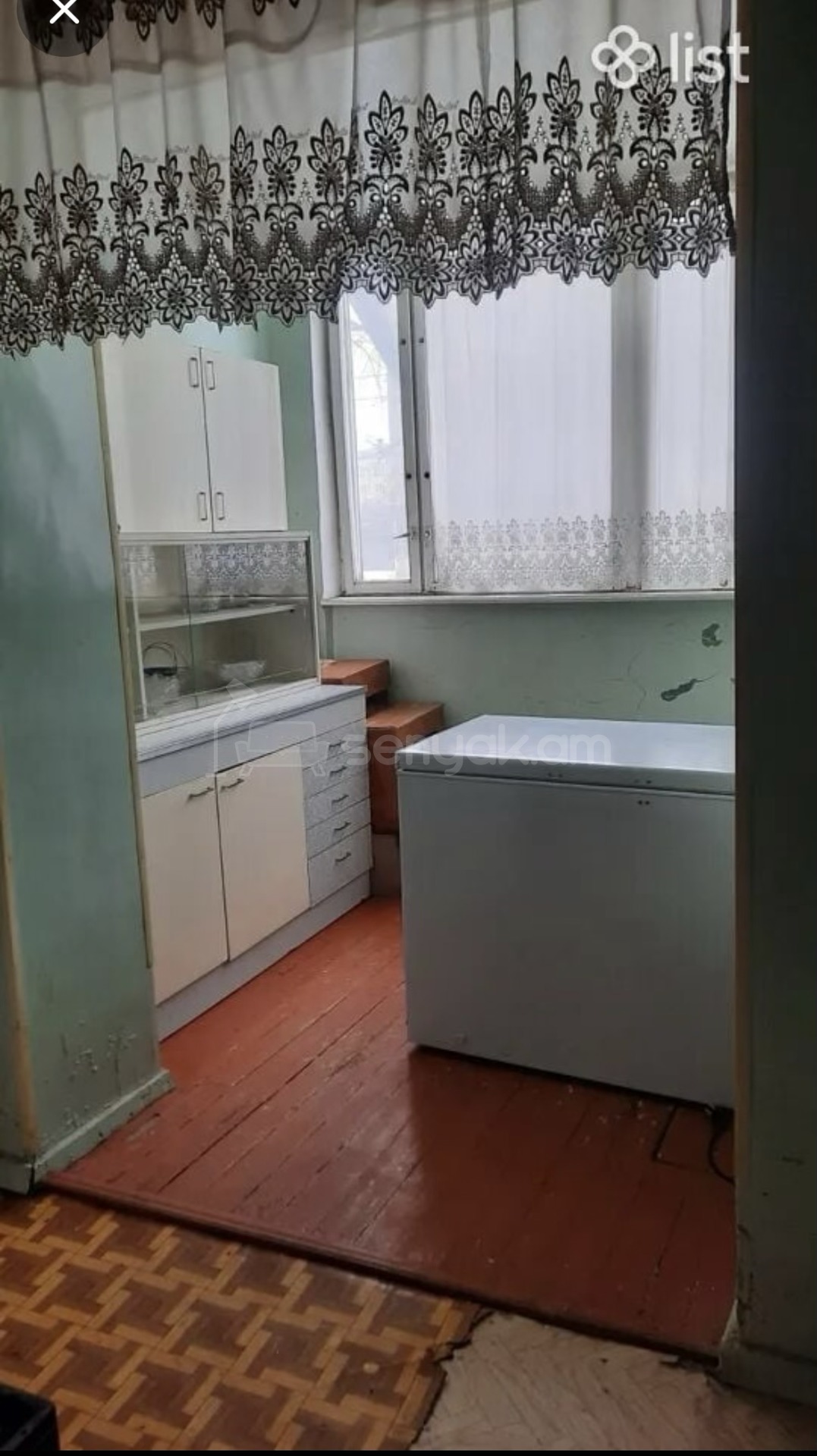 2 Սենյականոց Բնակարան, 48քմ, 1/5 հարկ, Պետական Վիճակում