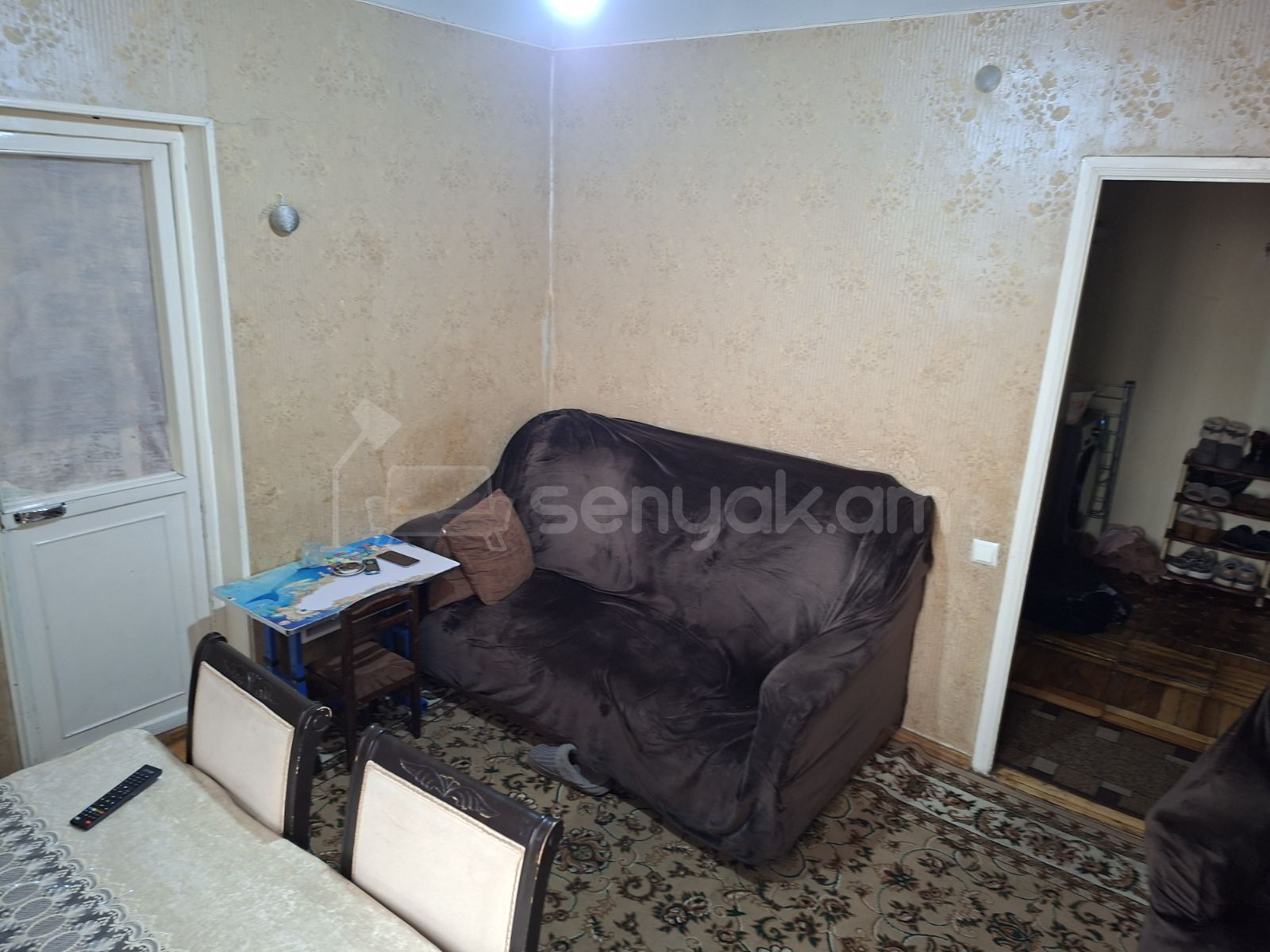 2 Սենյականոց Բնակարան, 46քմ, 3/9 հարկ, Նորմալ Վիճակում