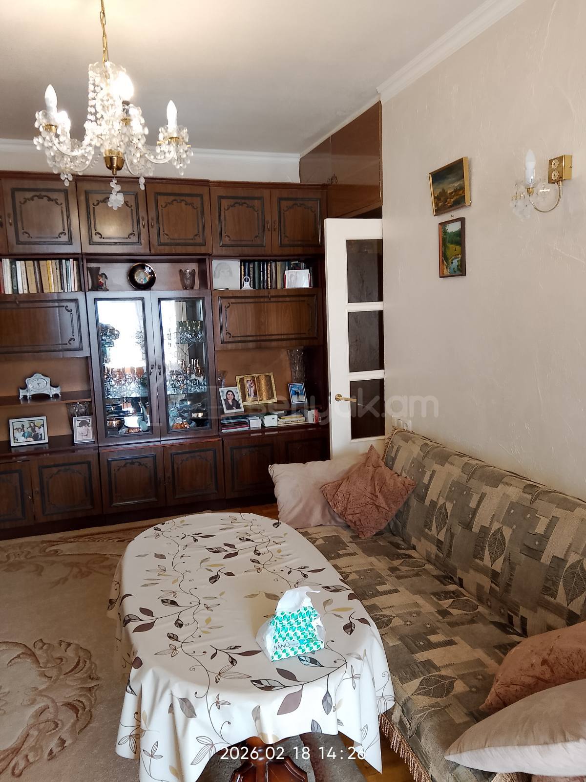 1 Սենյականոց Բնակարան, 46քմ, 3/9 հարկ, Նորմալ Վիճակում