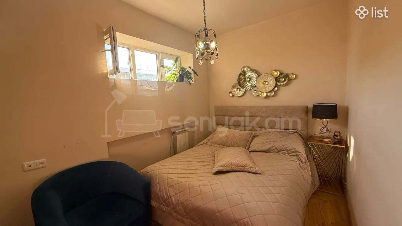 2 Սենյականոց Բնակարան Քարե Շենքում, 48քմ, 3/5 հարկ, Կապիտալ Վերանորոգված