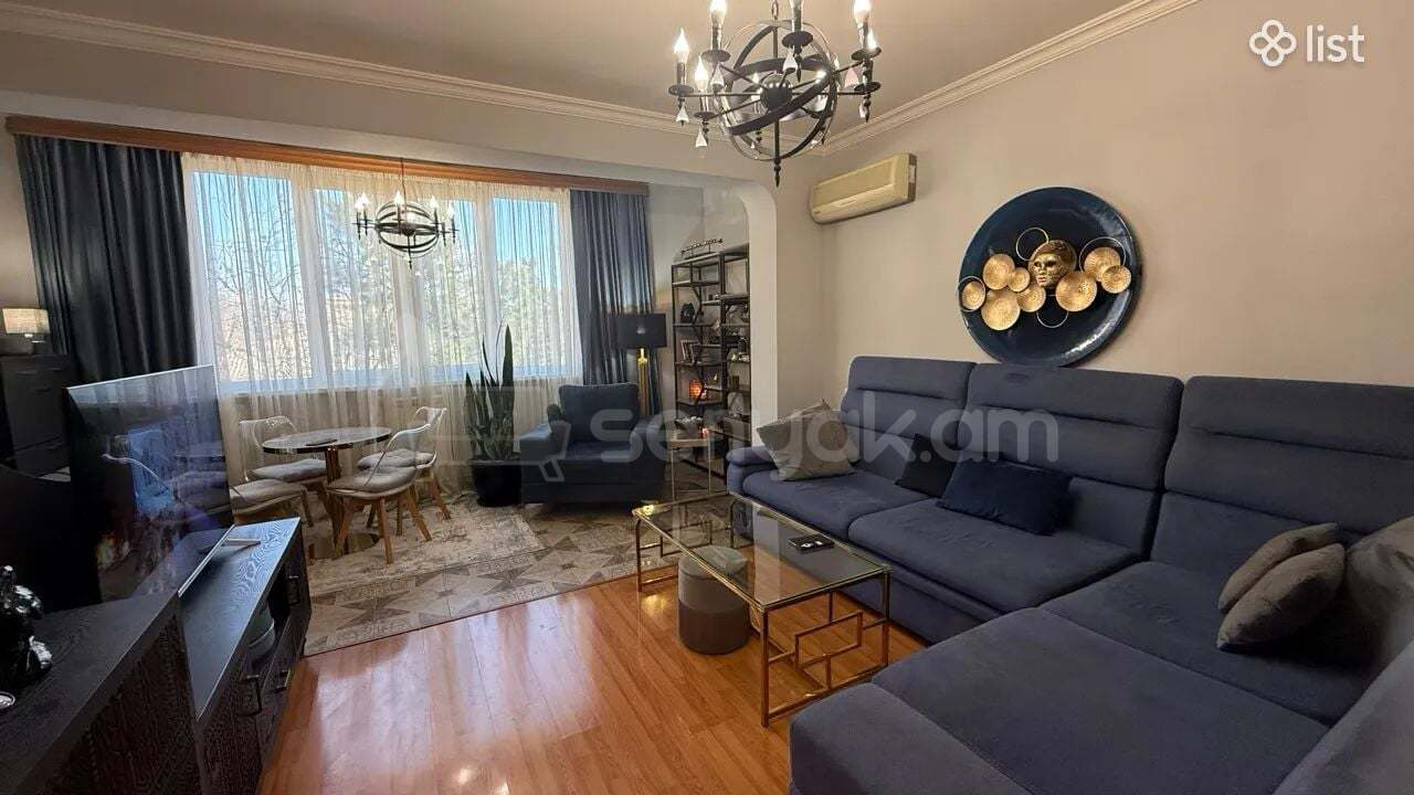 2 Սենյականոց Բնակարան Քարե Շենքում, 48քմ, 3/5 հարկ, Կապիտալ Վերանորոգված