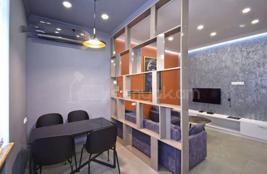 2 Սենյականոց Բնակարան Քարե Շենքում, 40քմ, 2/5 հարկ, Դիզայներական Վերանորոգված, Կահավորված