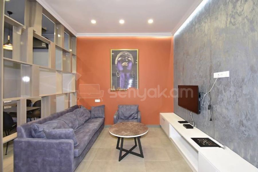 2 Սենյականոց Բնակարան Քարե Շենքում, 40քմ, 2/5 հարկ, Դիզայներական Վերանորոգված, Կահավորված