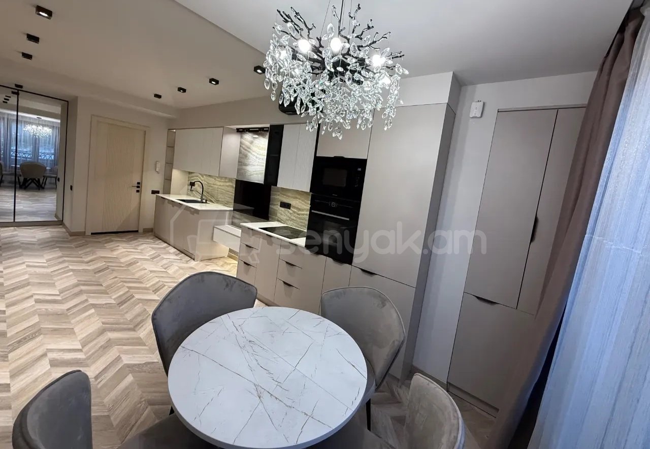 3 Սենյականոց Բնակարան Նորակառույցում, 47քմ, 3/9 հարկ, Դիզայներական Վերանորոգված