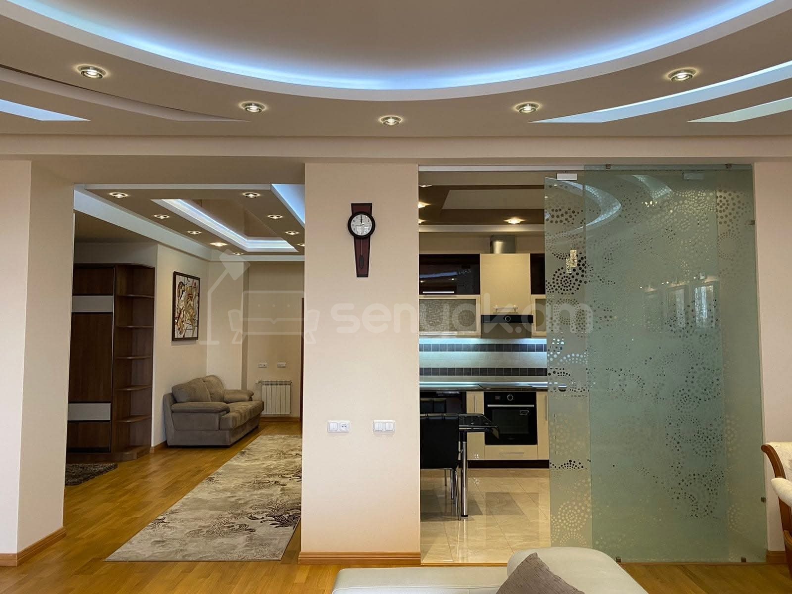 3 Սենյականոց Բնակարան Նորակառույցում, 80քմ, 7/12 հարկ, Դիզայներական Վերանորոգված