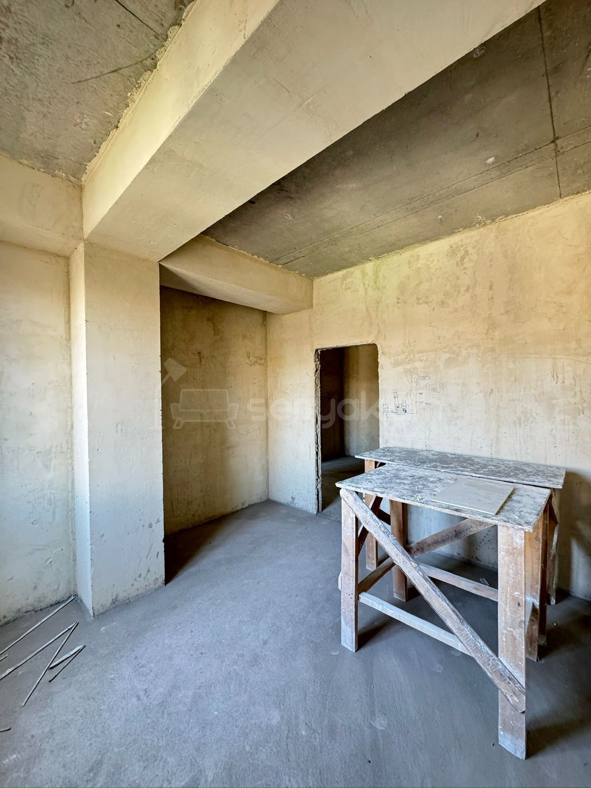 3 Սենյականոց Բնակարան Նորակառույցում, 85քմ, 4/6 հարկ, Զրոյական Վիճակում